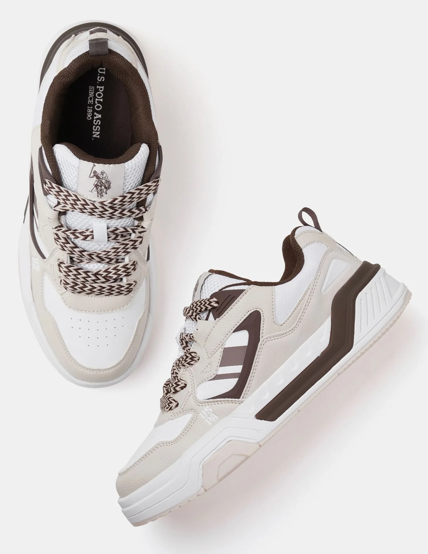 Men Damen Colour Blocked Sneakers - Image 4