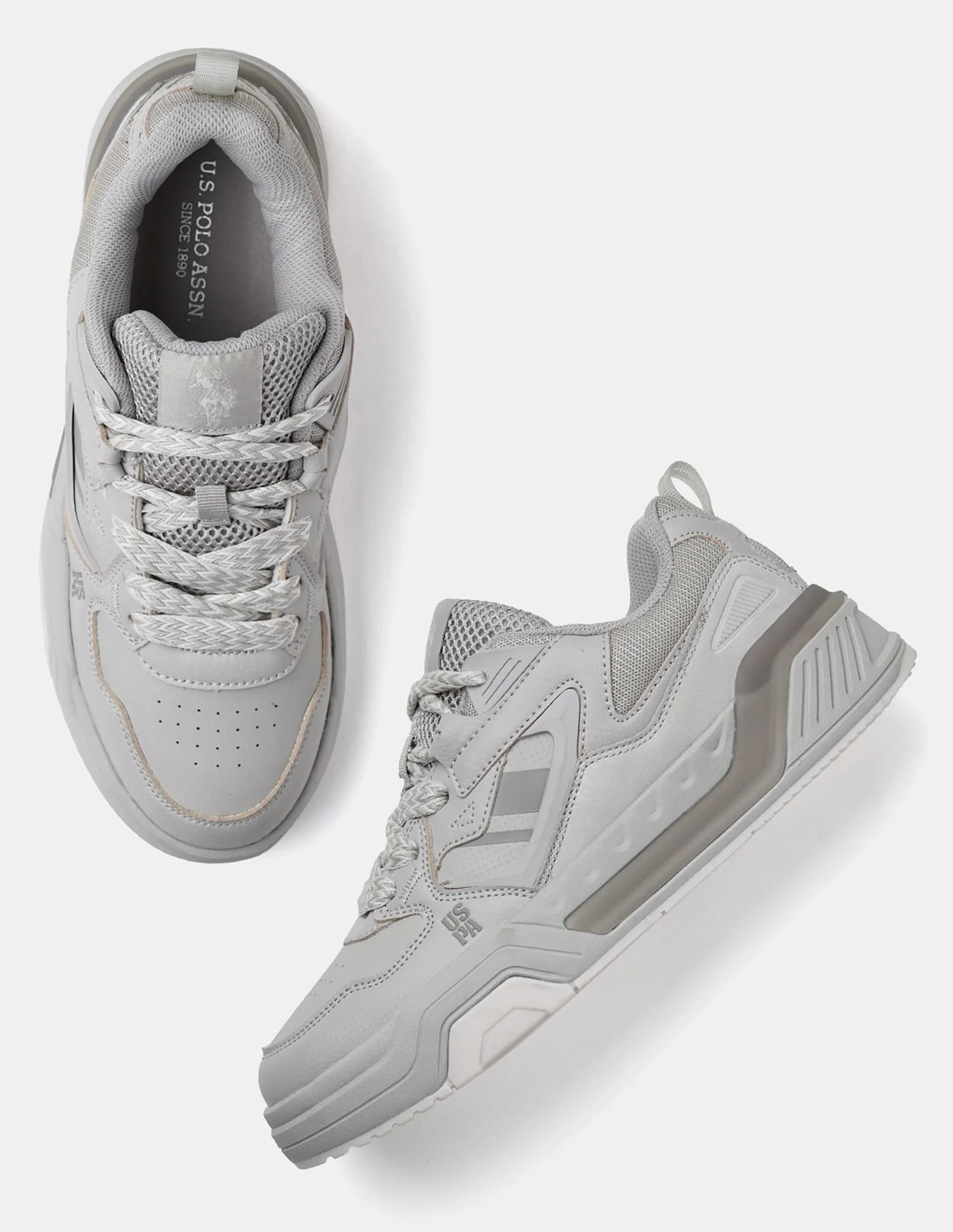 Men Damen Colour Blocked Sneakers - Image 4