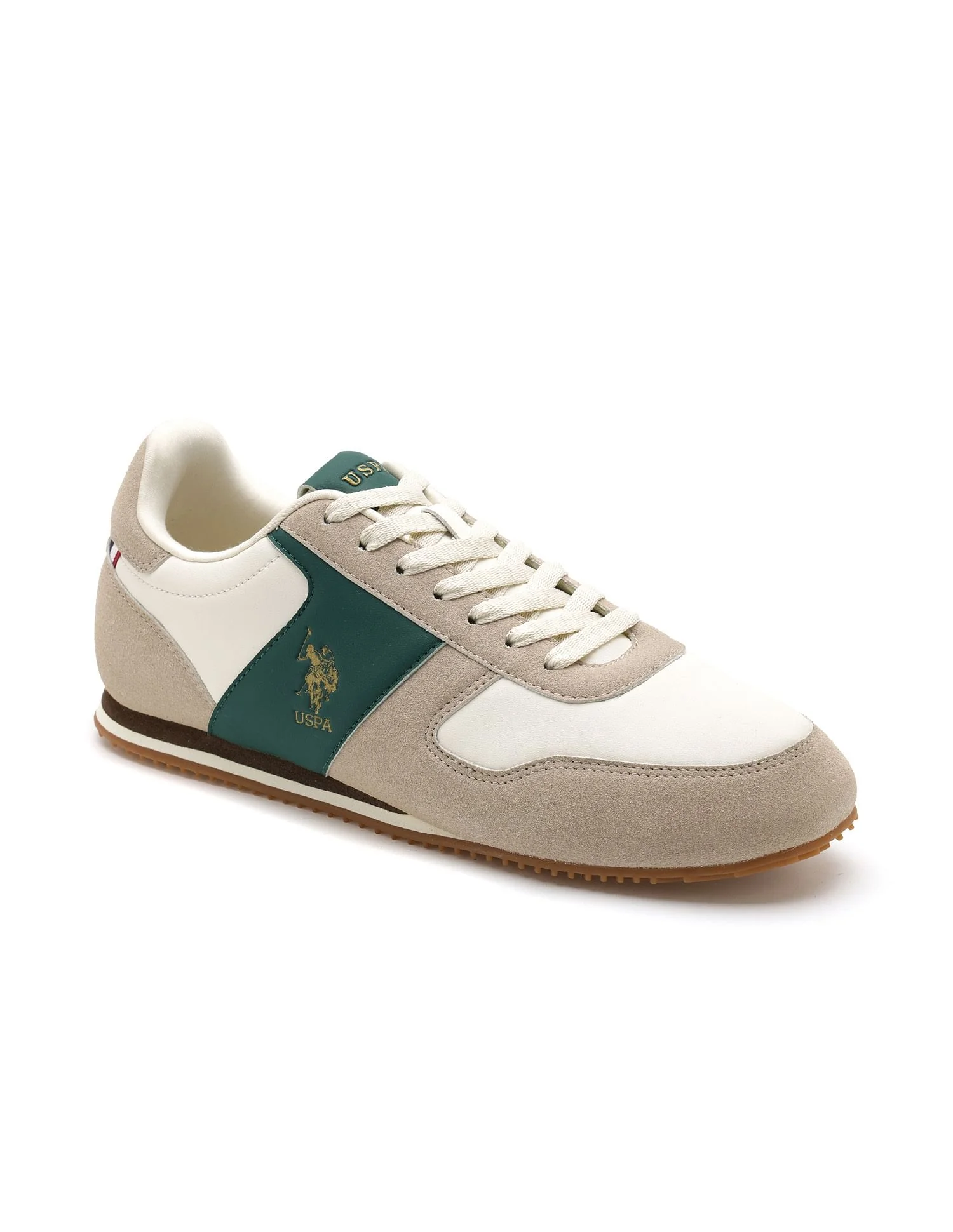 Men Enco Suede Colourblocked Sneakers - Image 2