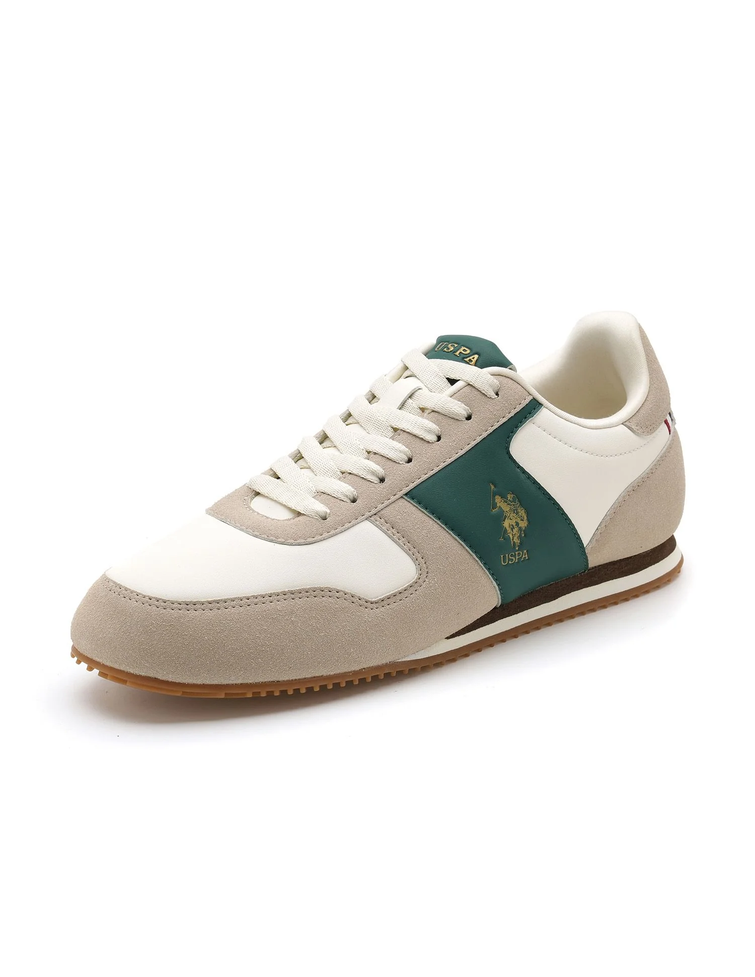 Men Enco Suede Colourblocked Sneakers - Image 7