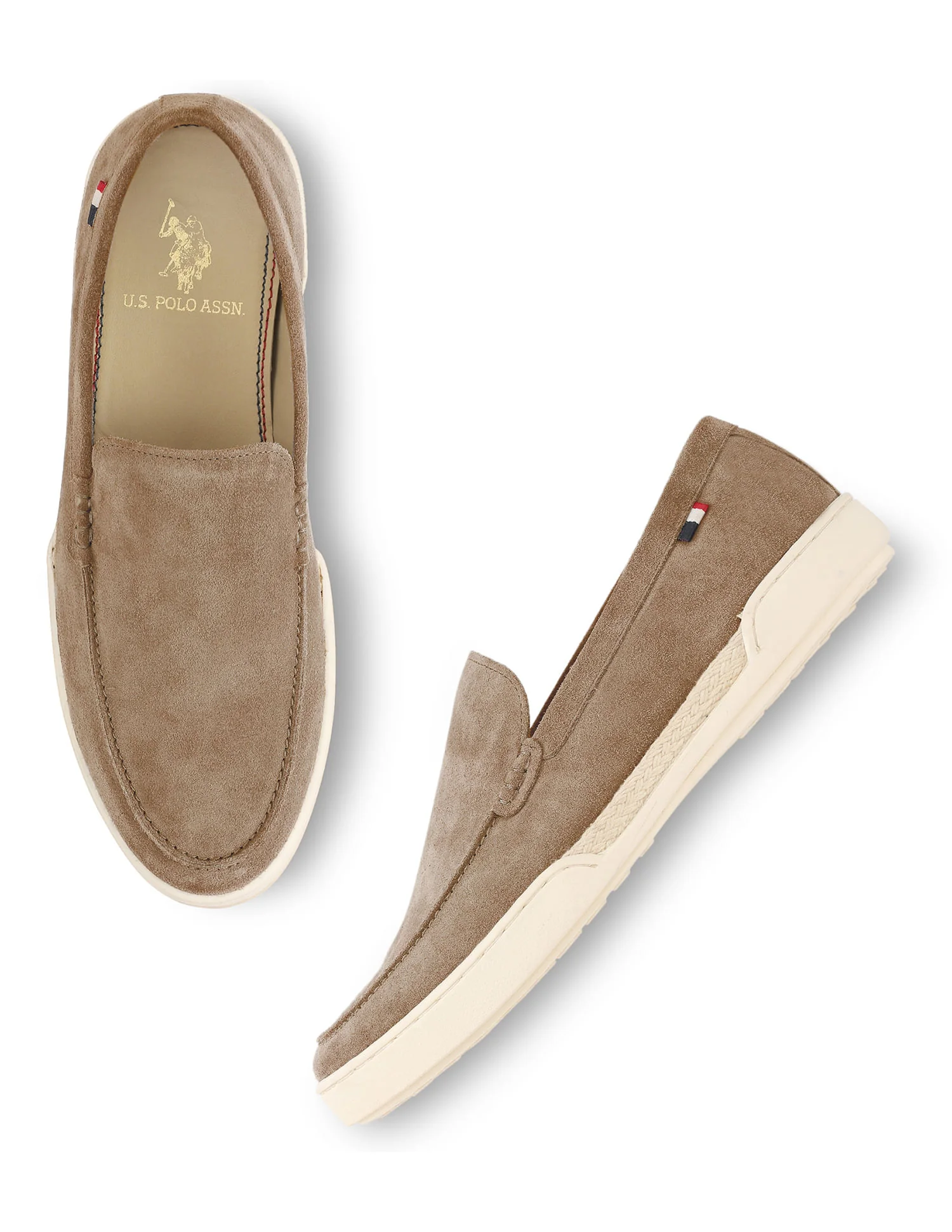 Men Fend Leather Loafers - Image 2