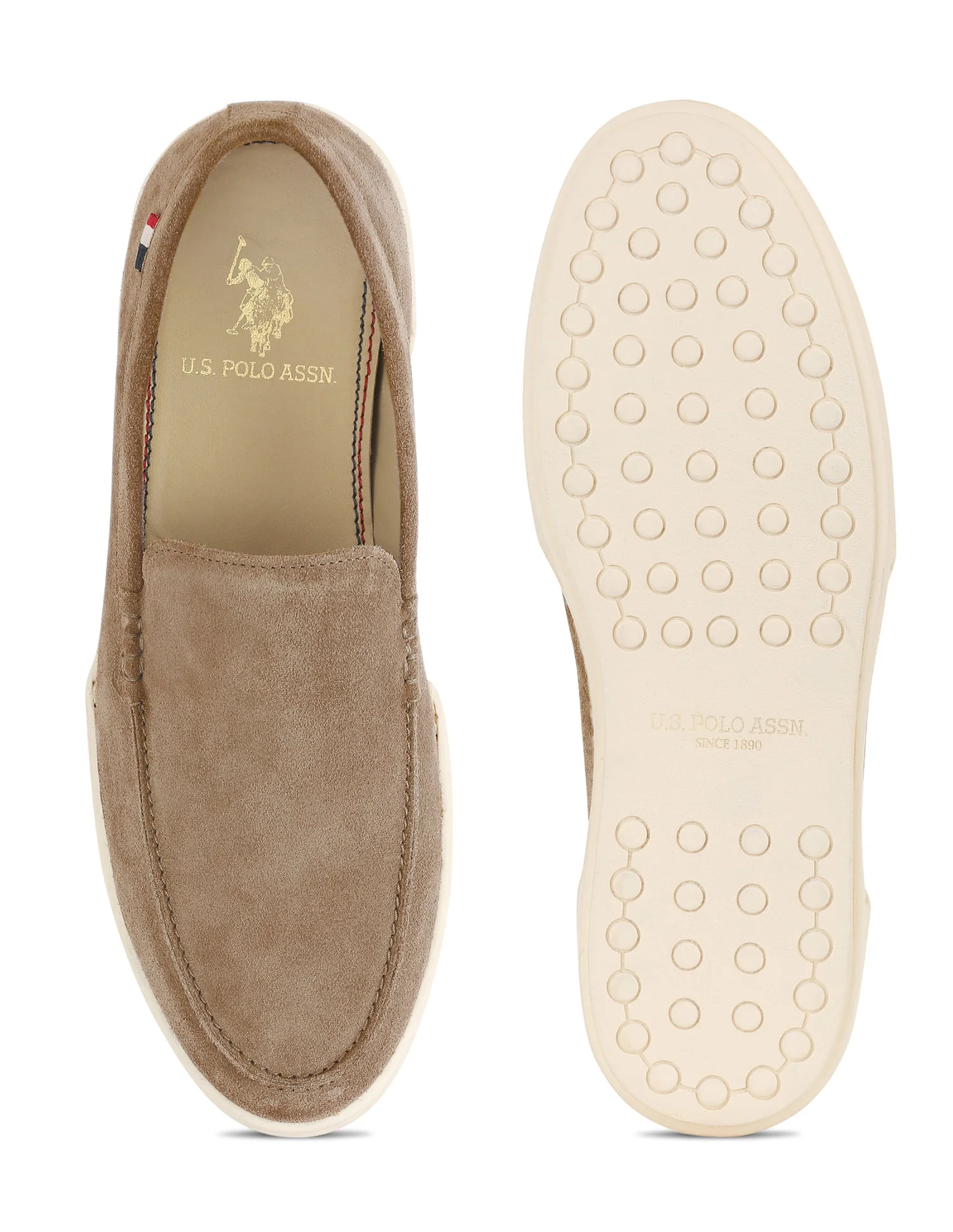Men Fend Leather Loafers - Image 5