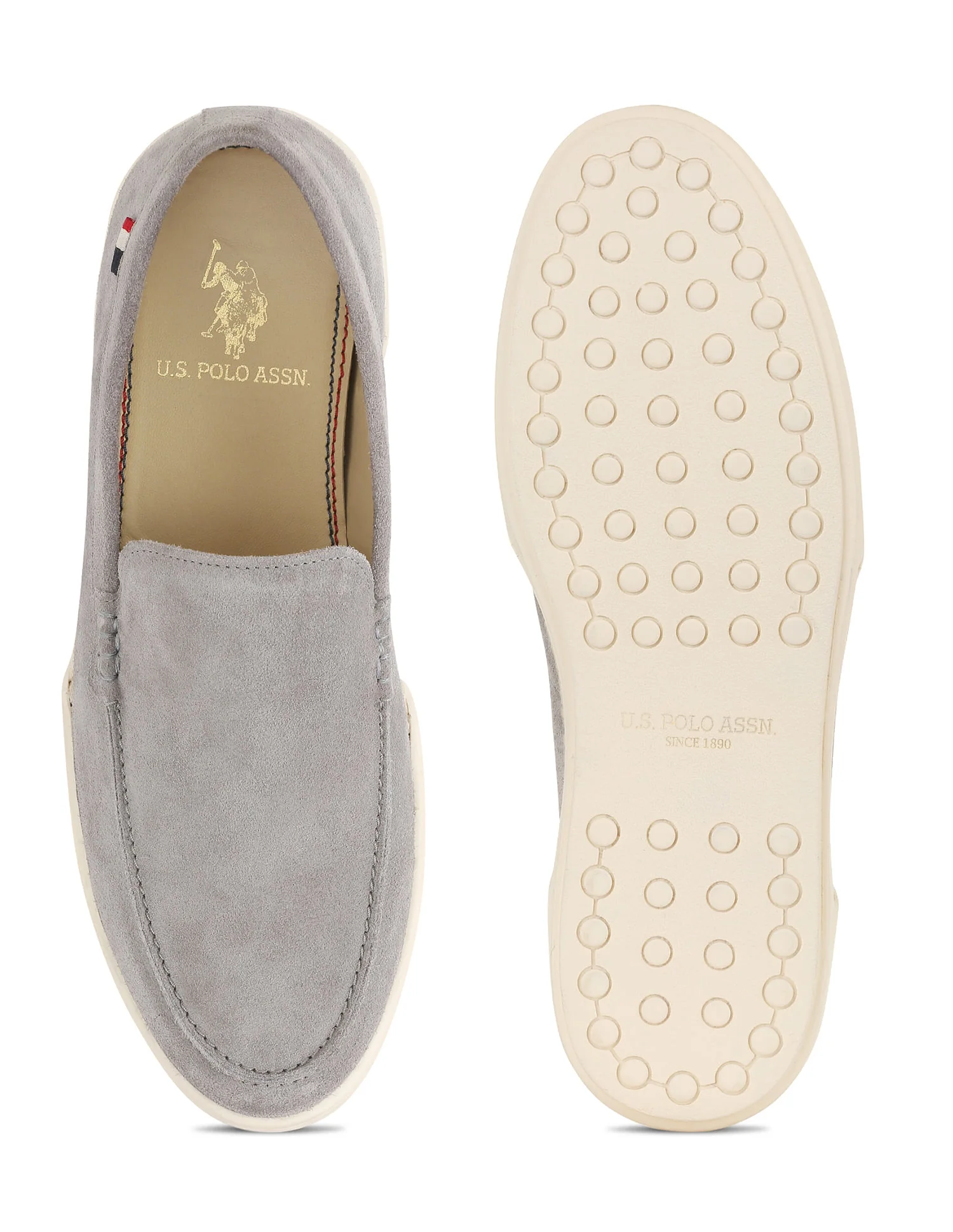 Men Fend Leather Loafers - Image 5