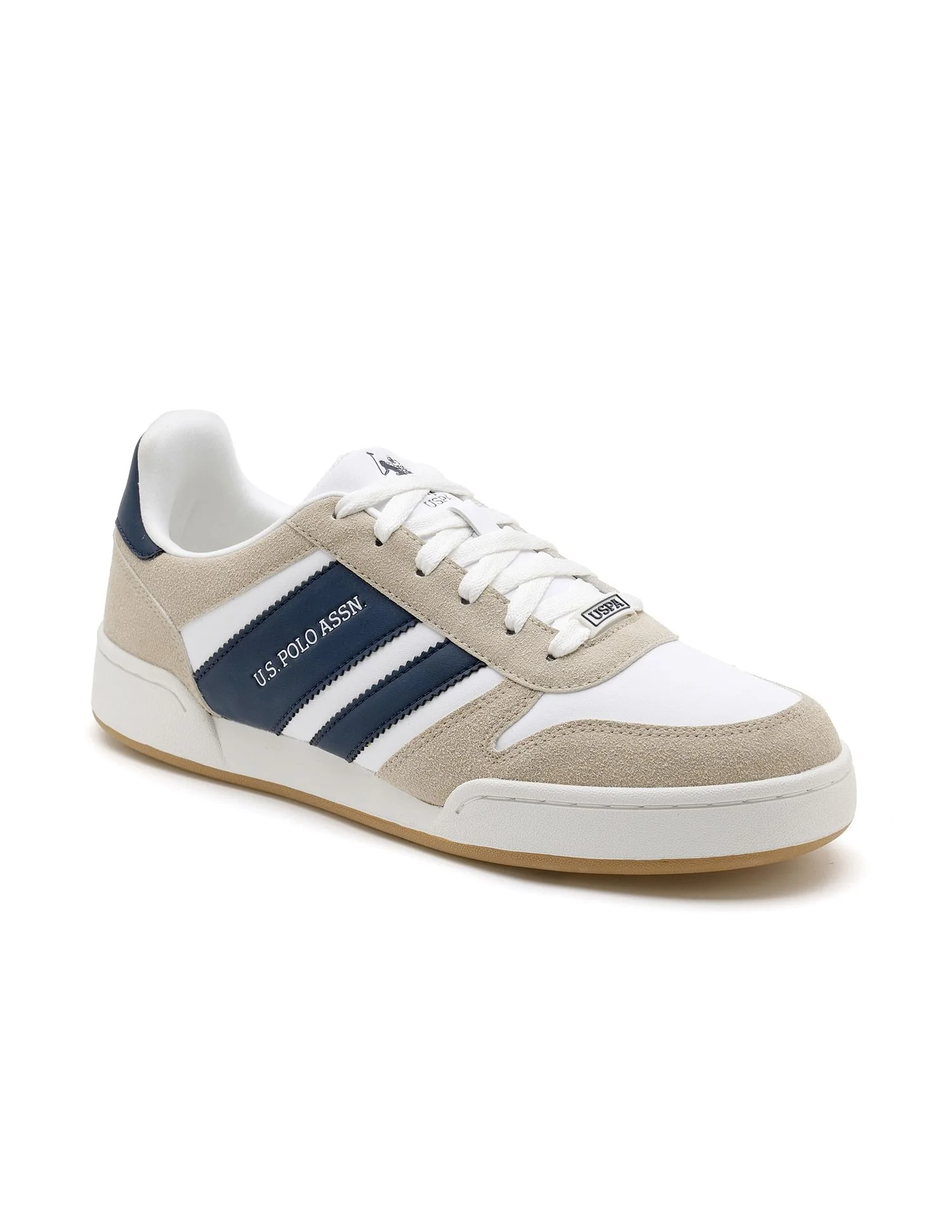 Men Gren Suede Colourblocked Sneakers - Image 2