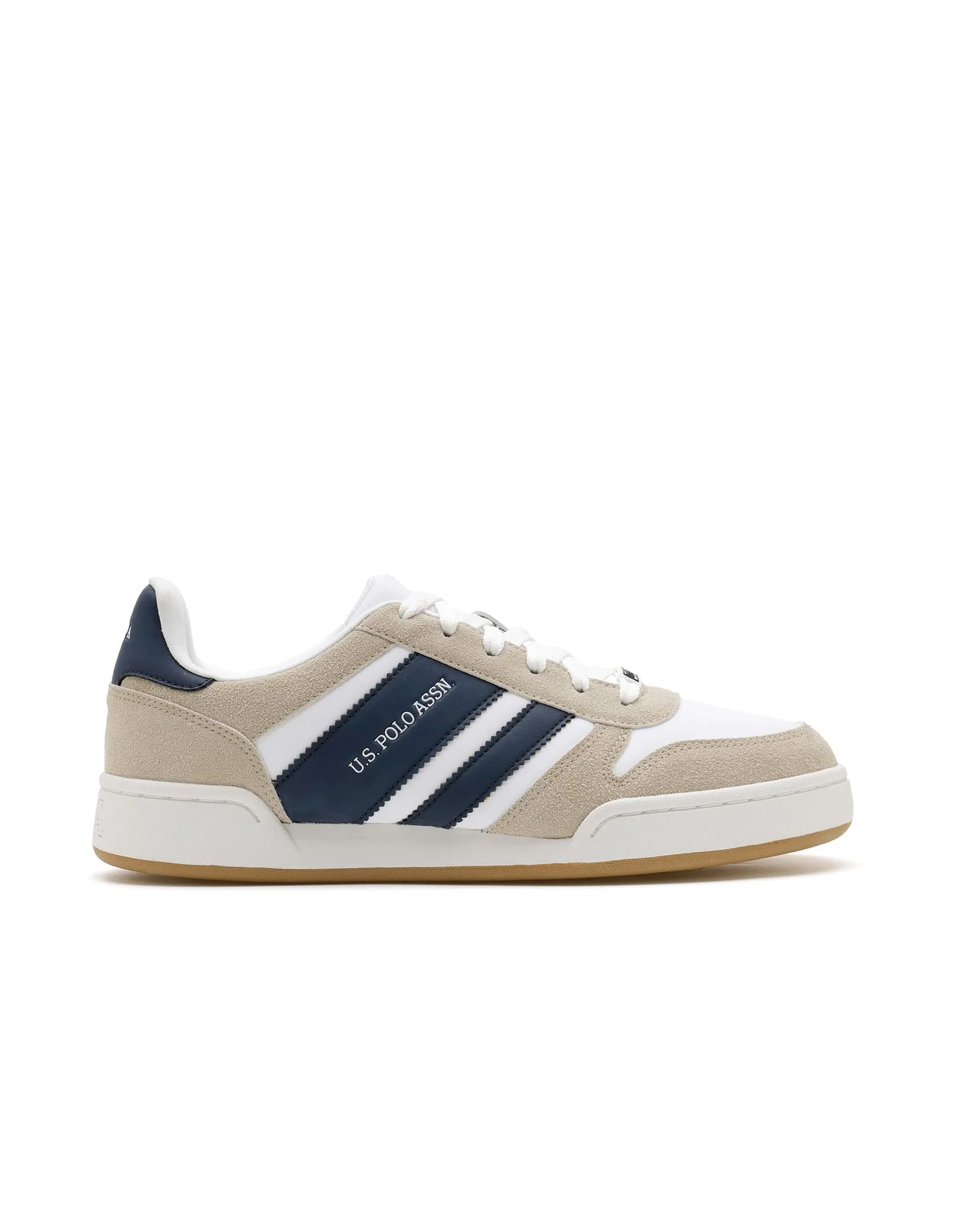 Men Gren Suede Colourblocked Sneakers - Image 5