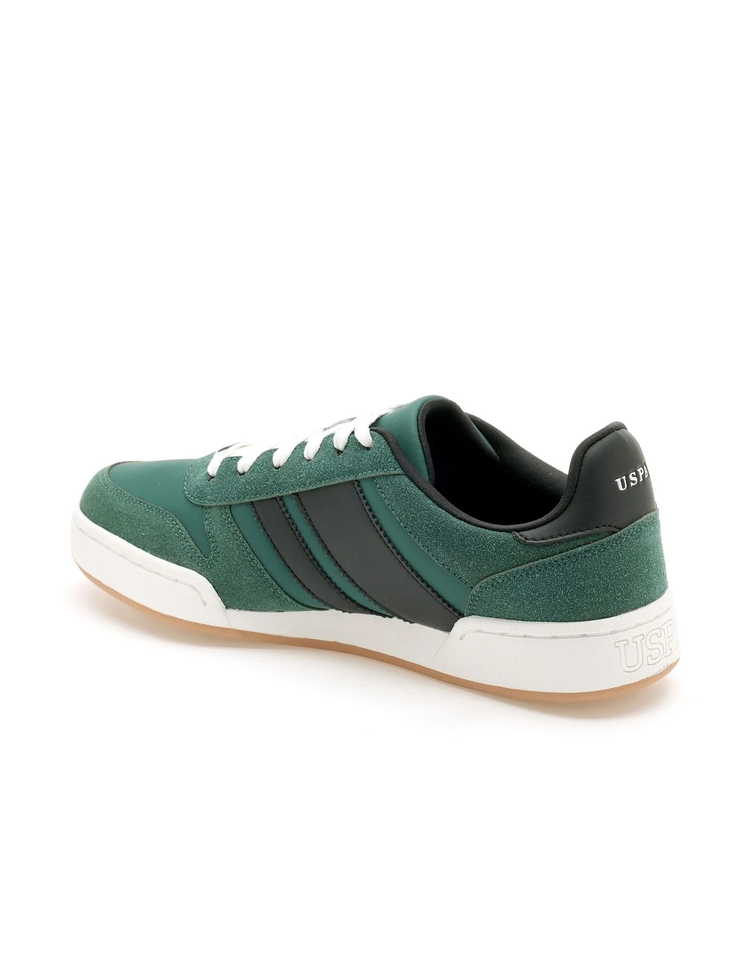 Men Gren Suede Colourblocked Sneakers - Image 4