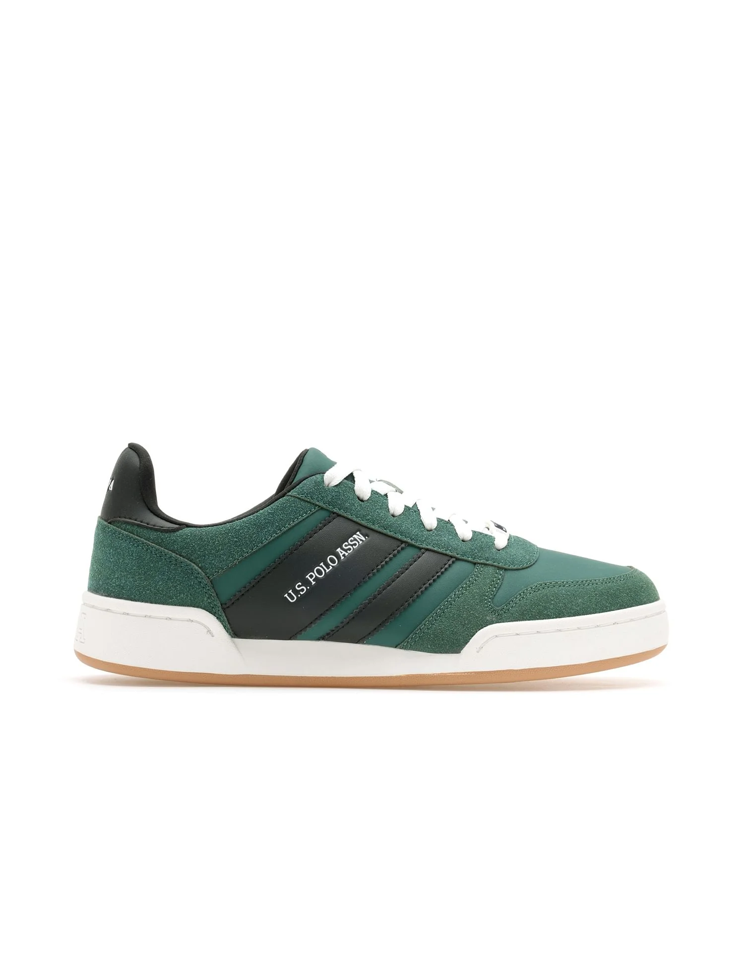 Men Gren Suede Colourblocked Sneakers - Image 5