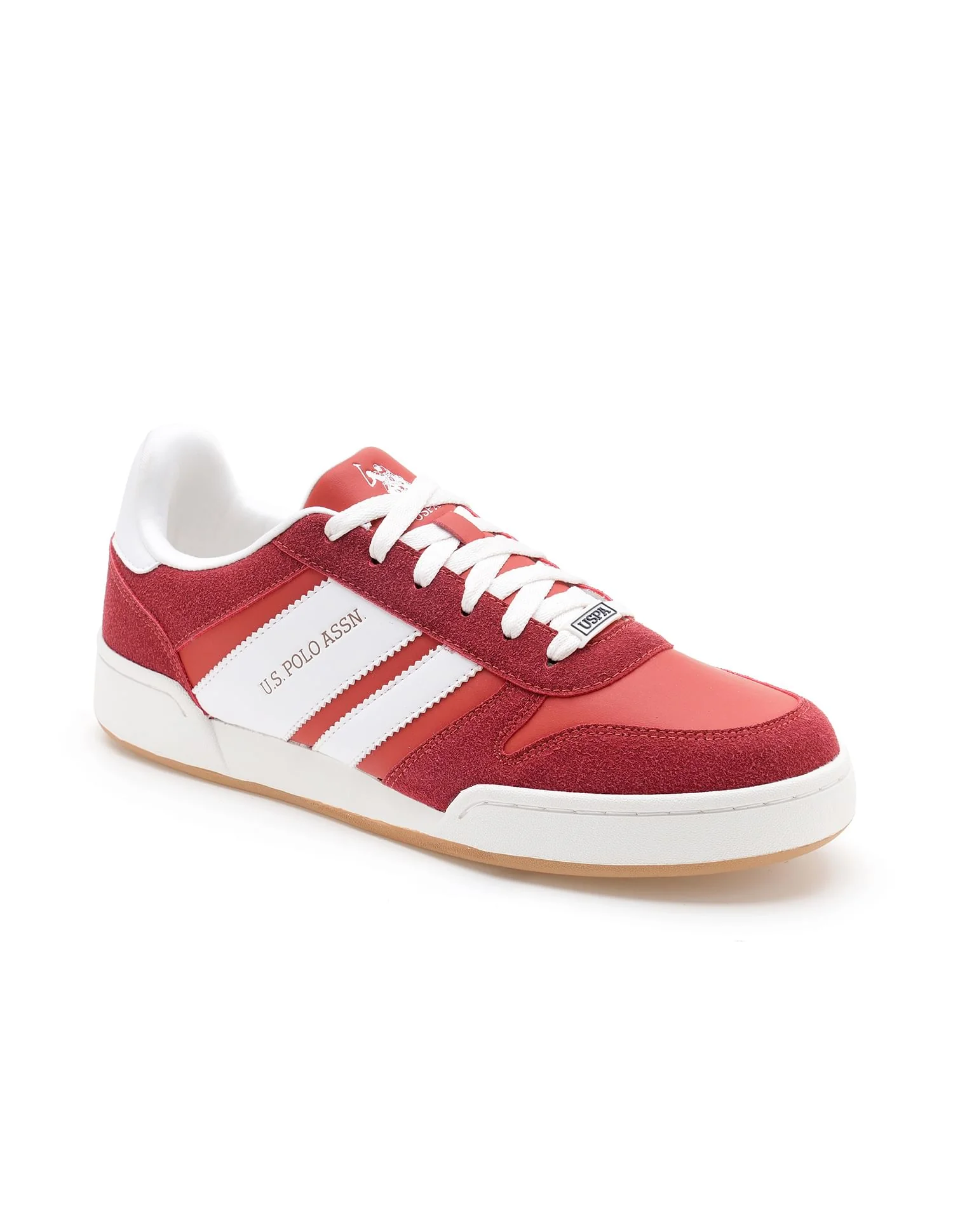 Men Gren Suede Colourblocked Sneakers - Image 2