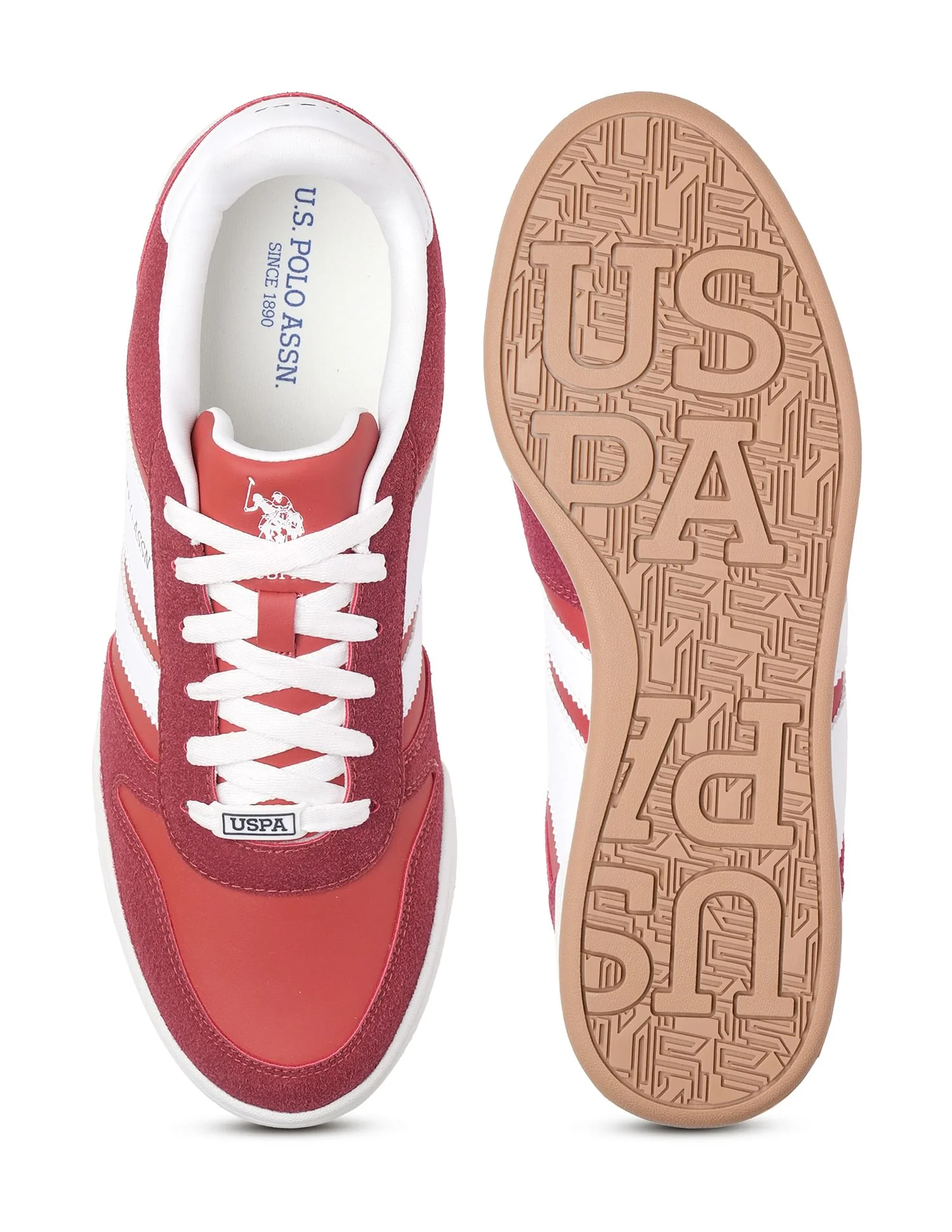 Men Gren Suede Colourblocked Sneakers - Image 6