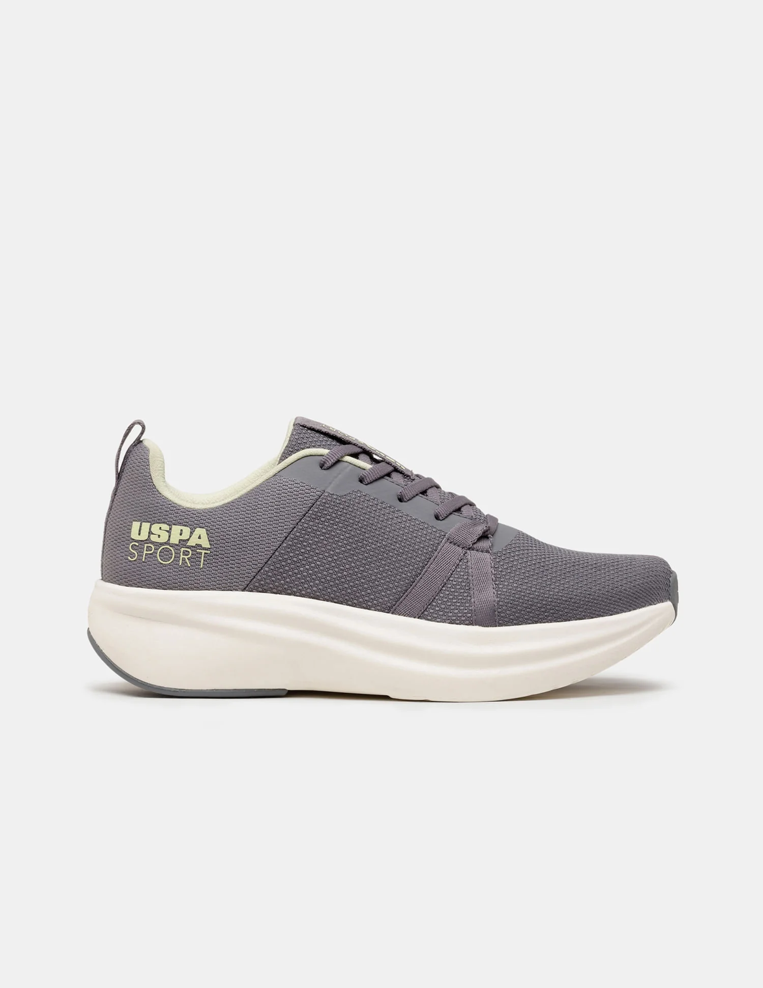 Men Grey Lance Uspa Sport Sneakers - Image 6