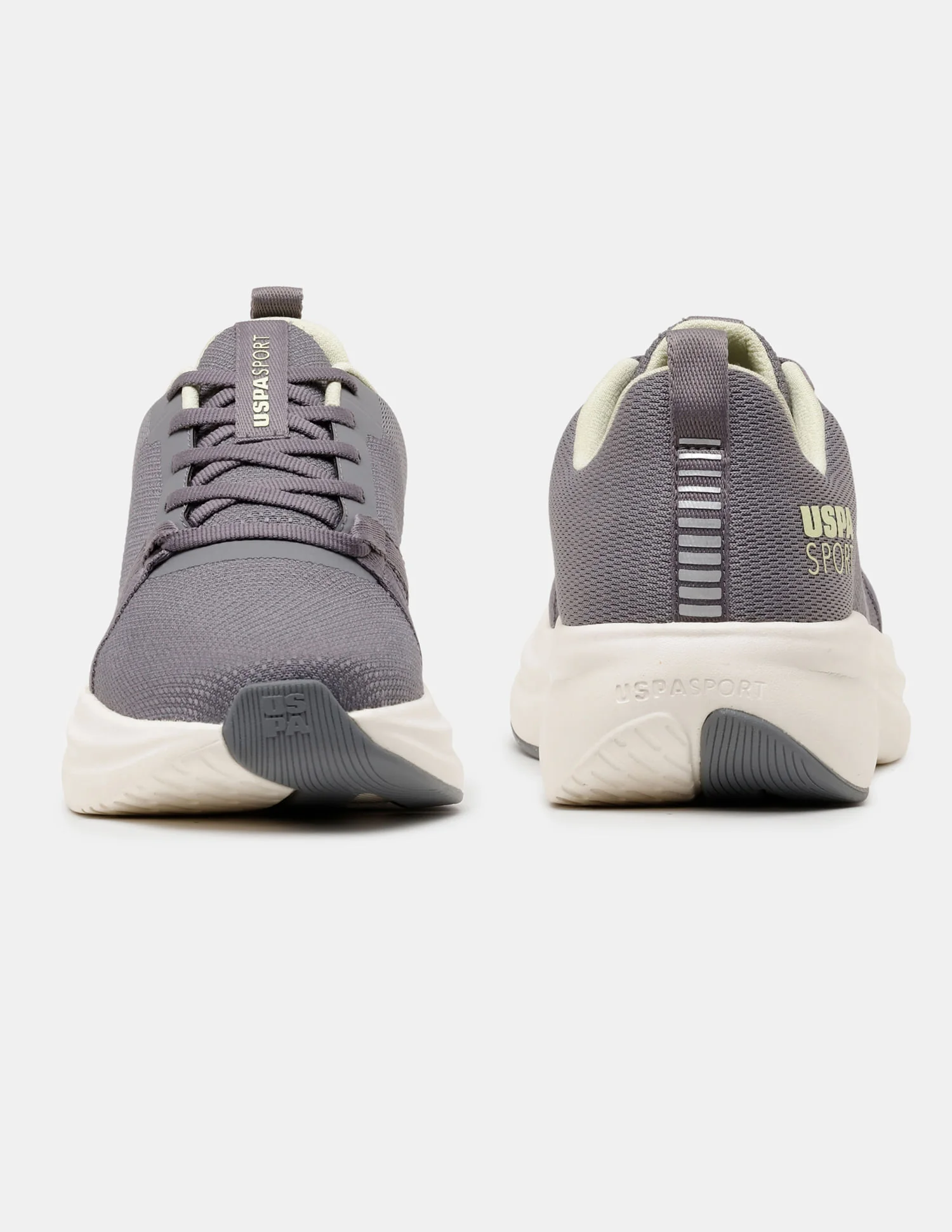 Men Grey Lance Uspa Sport Sneakers - Image 8