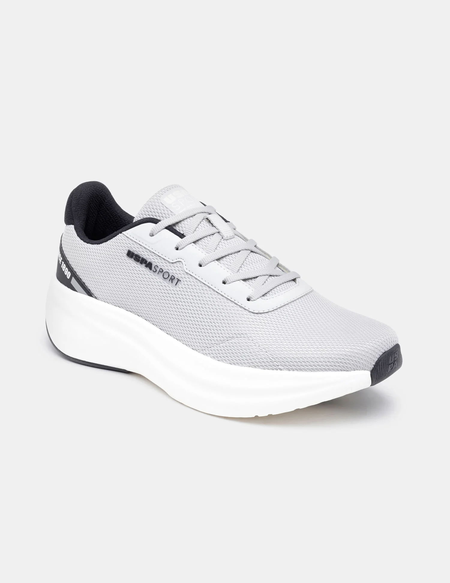 Men Grey Ryder Uspa Sport Sneakers - Image 2