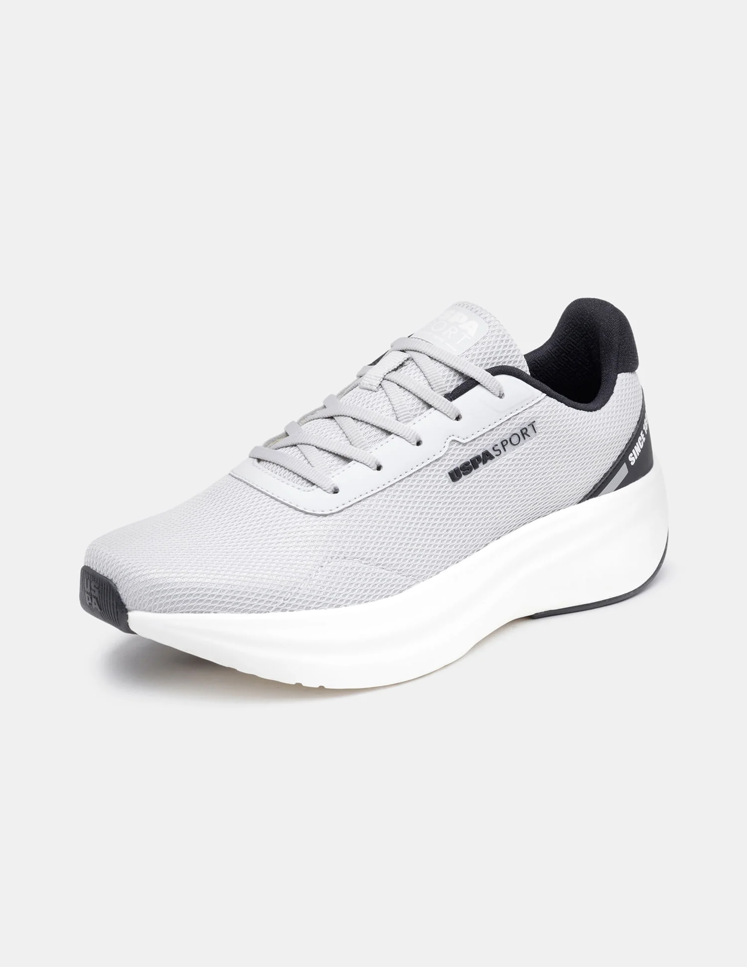 Men Grey Ryder Uspa Sport Sneakers - Image 7