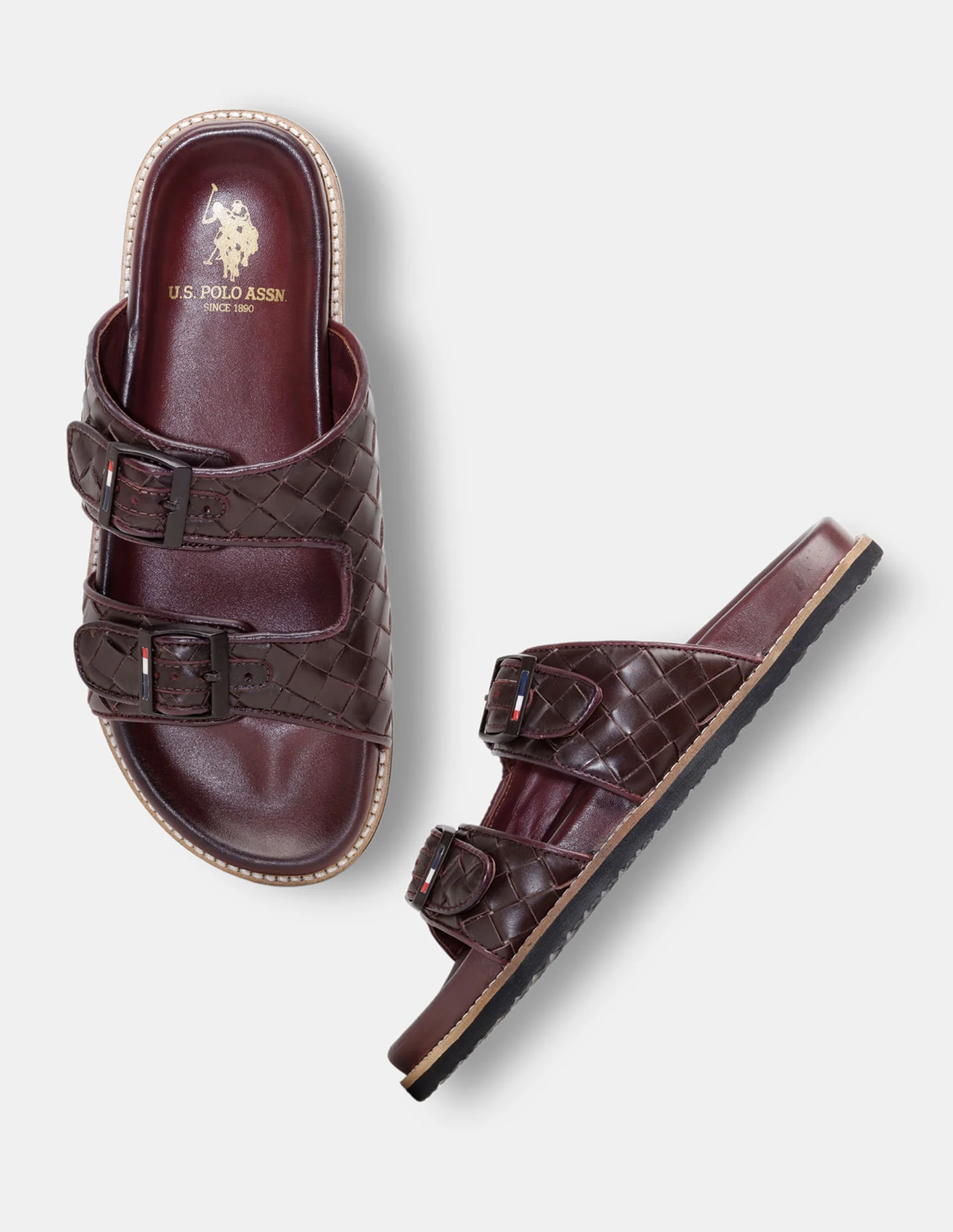 Men Hall Double Strap Flip Flops - Image 2
