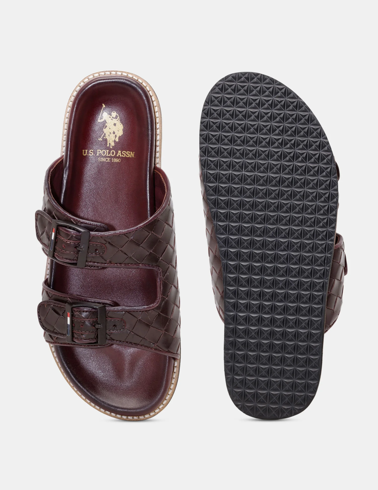 Men Hall Double Strap Flip Flops - Image 5