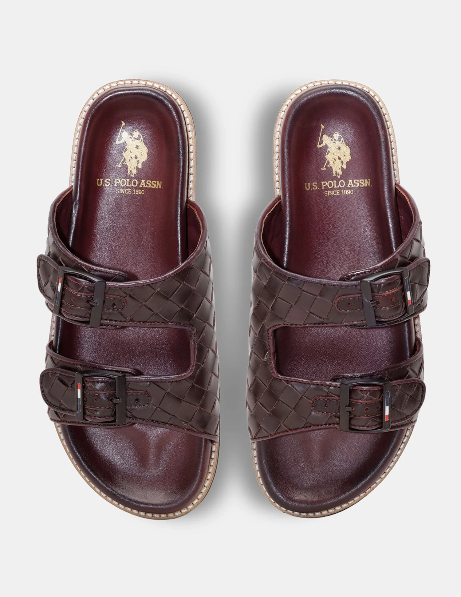 Men Hall Double Strap Flip Flops - Image 9