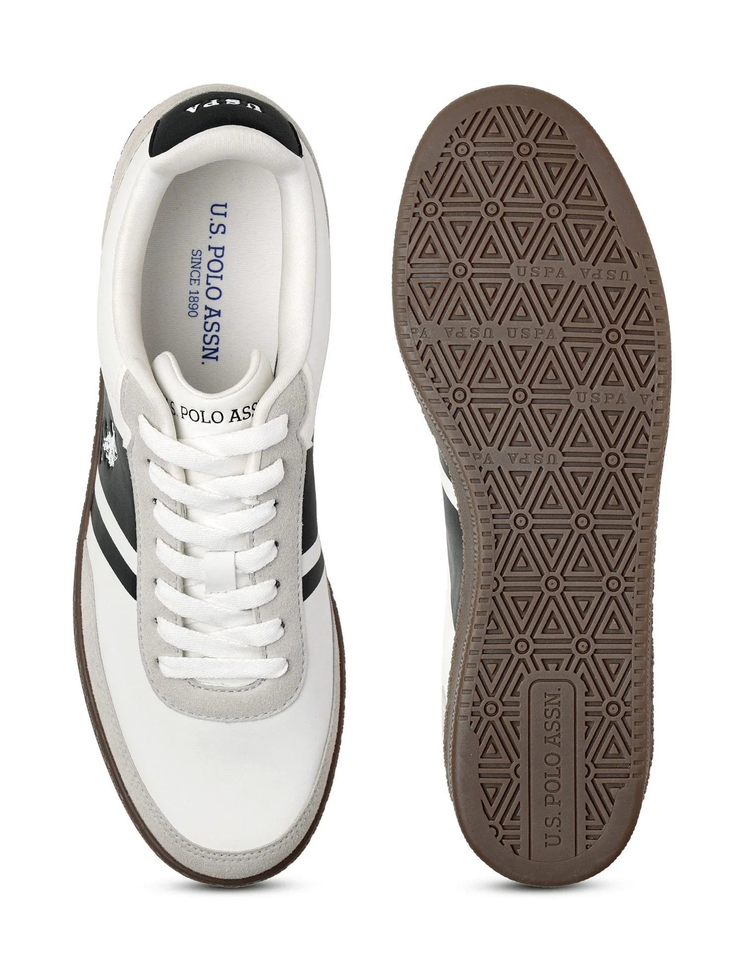 Men Jorge Suede Colourblocked Sneakers - Image 6