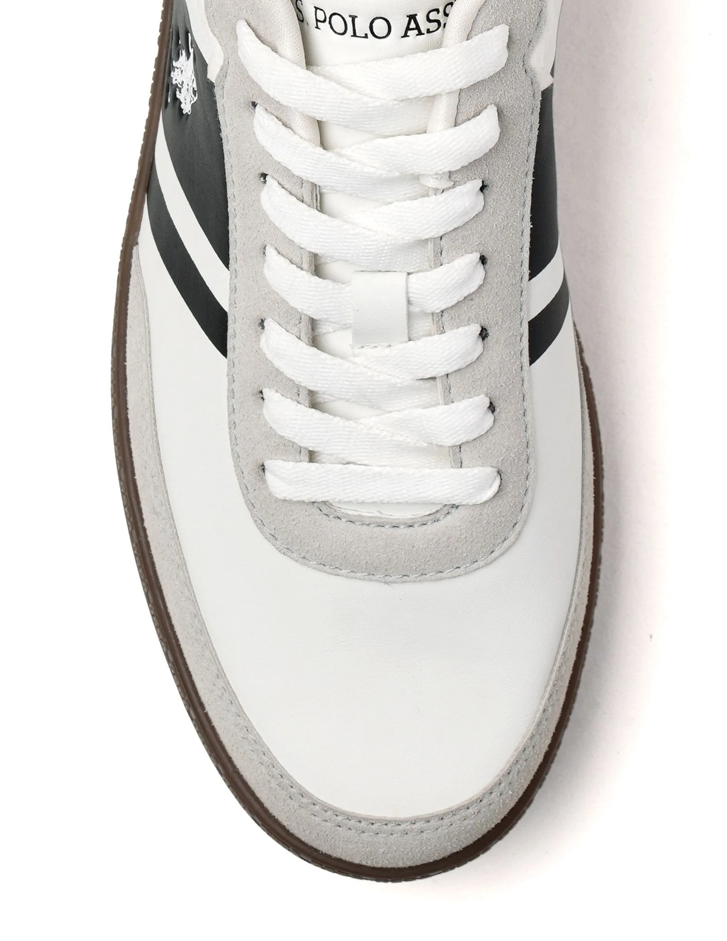 Men Jorge Suede Colourblocked Sneakers - Image 8