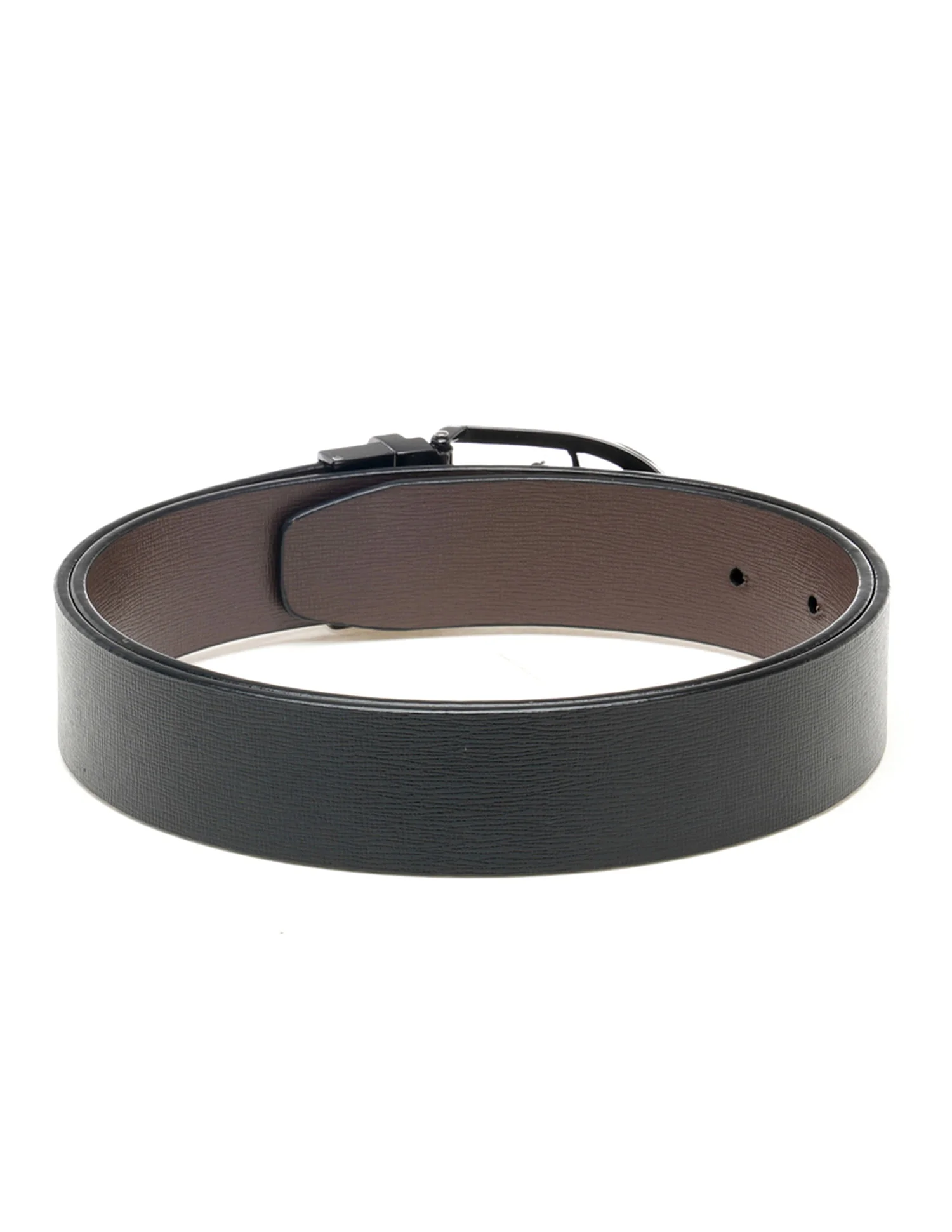 Men Leather Reversible Belt - Image 4