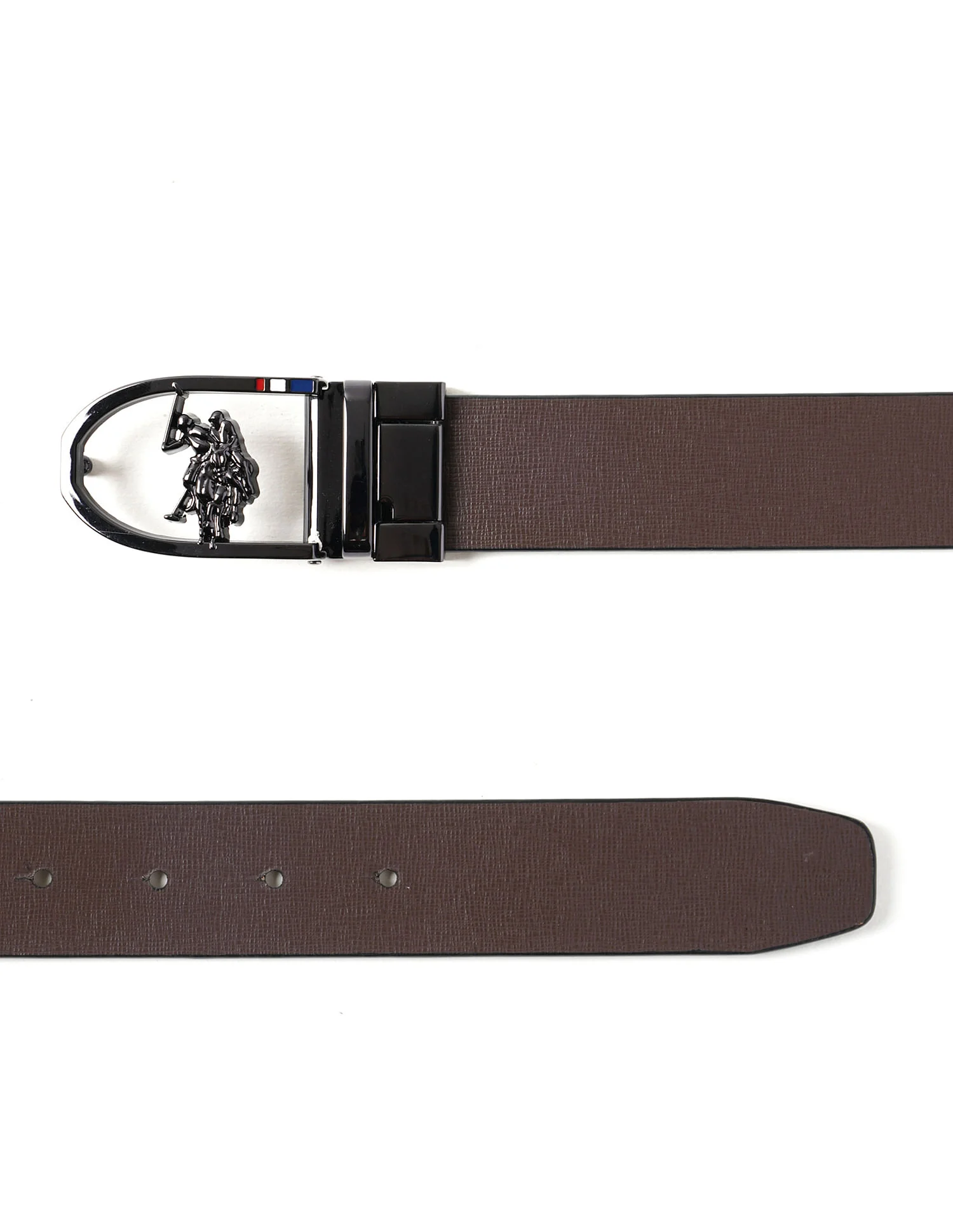Men Leather Reversible Belt - Image 5