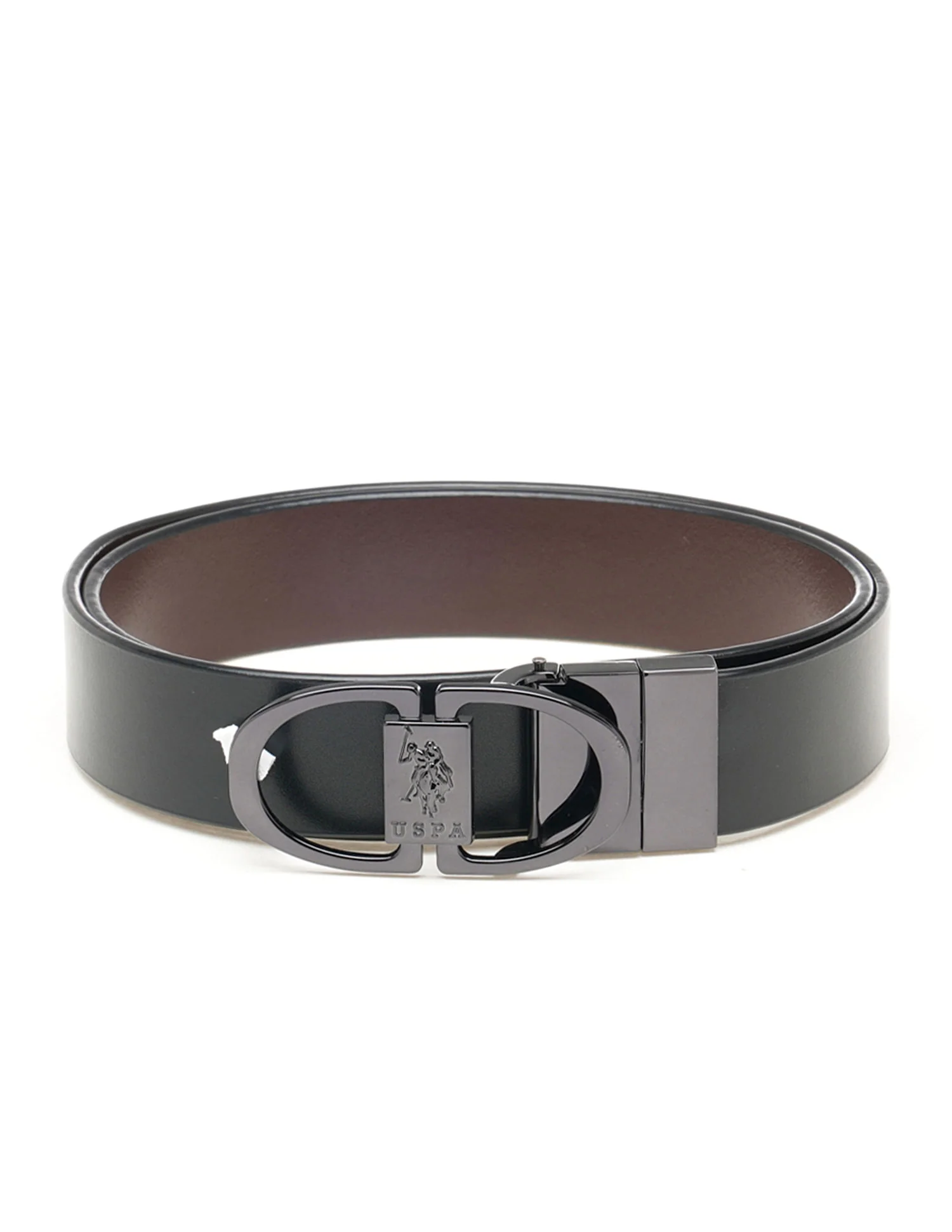 Men Leather Reversible Belt - Image 3