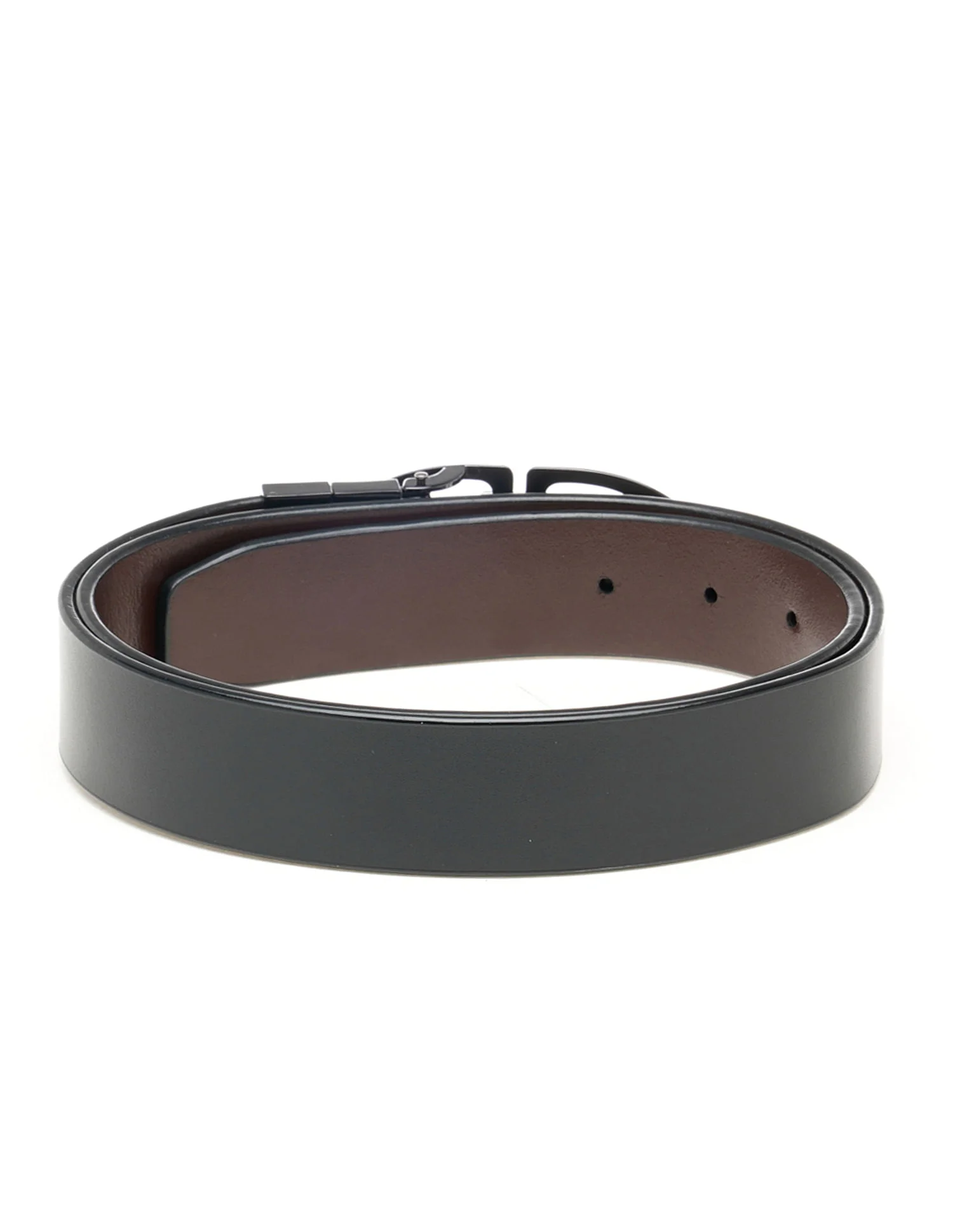 Men Leather Reversible Belt - Image 4