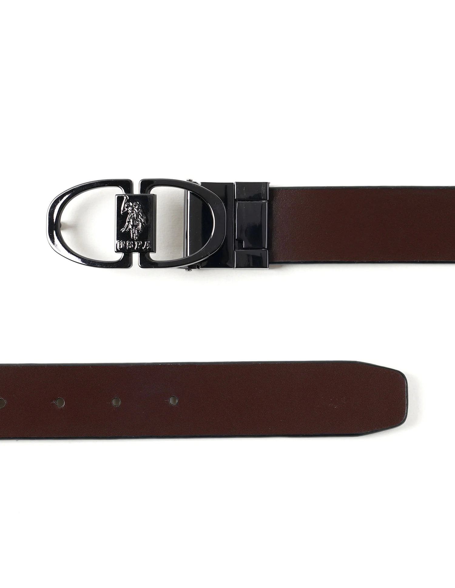 Men Leather Reversible Belt - Image 5