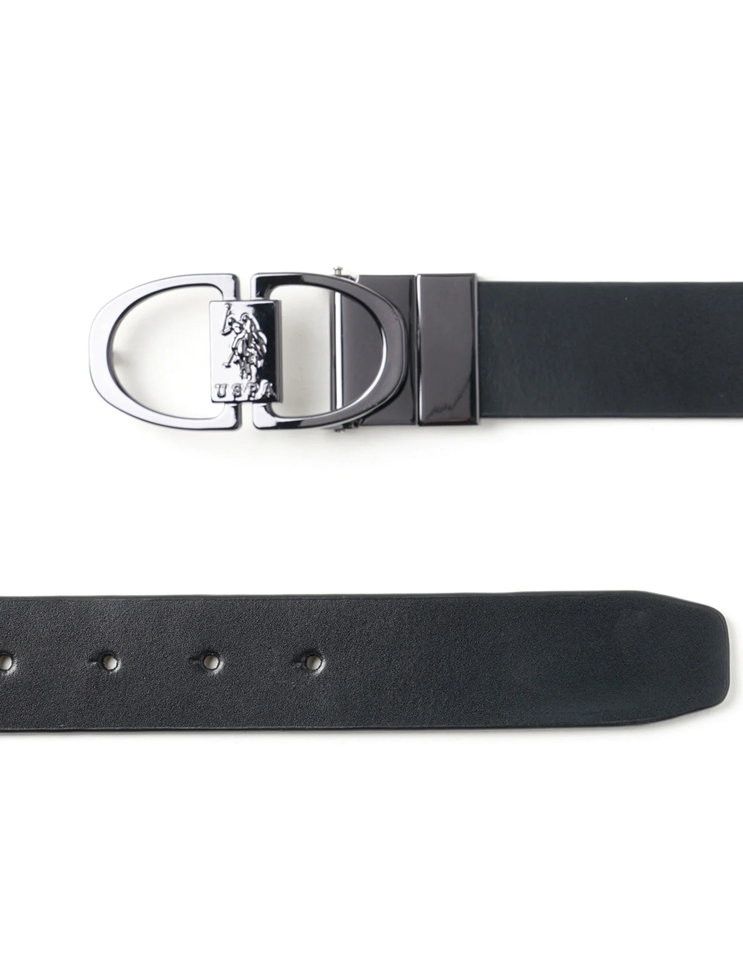 Men Leather Reversible Belt - Image 6