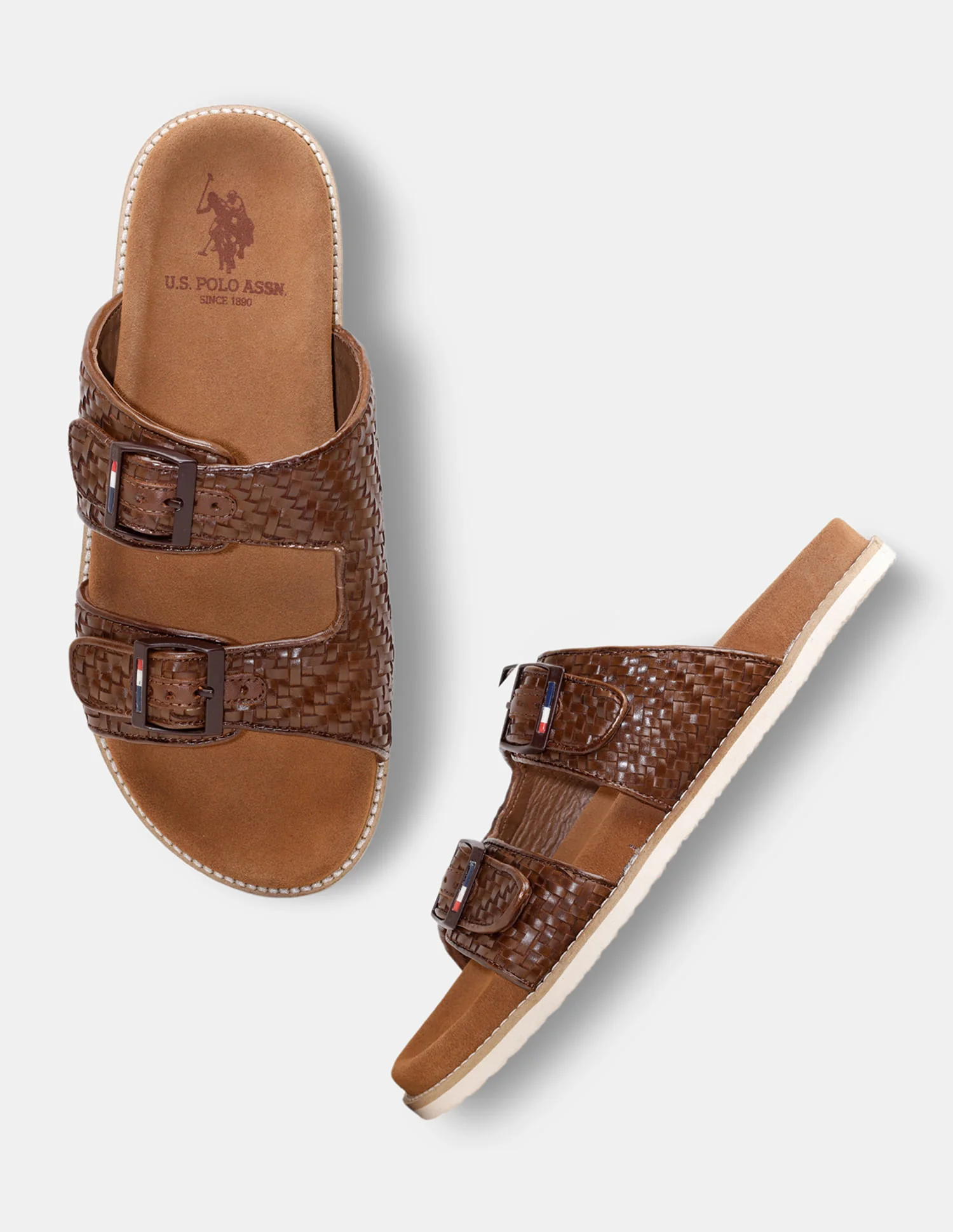 Men Miley Double Strap Flip Flops - Image 2