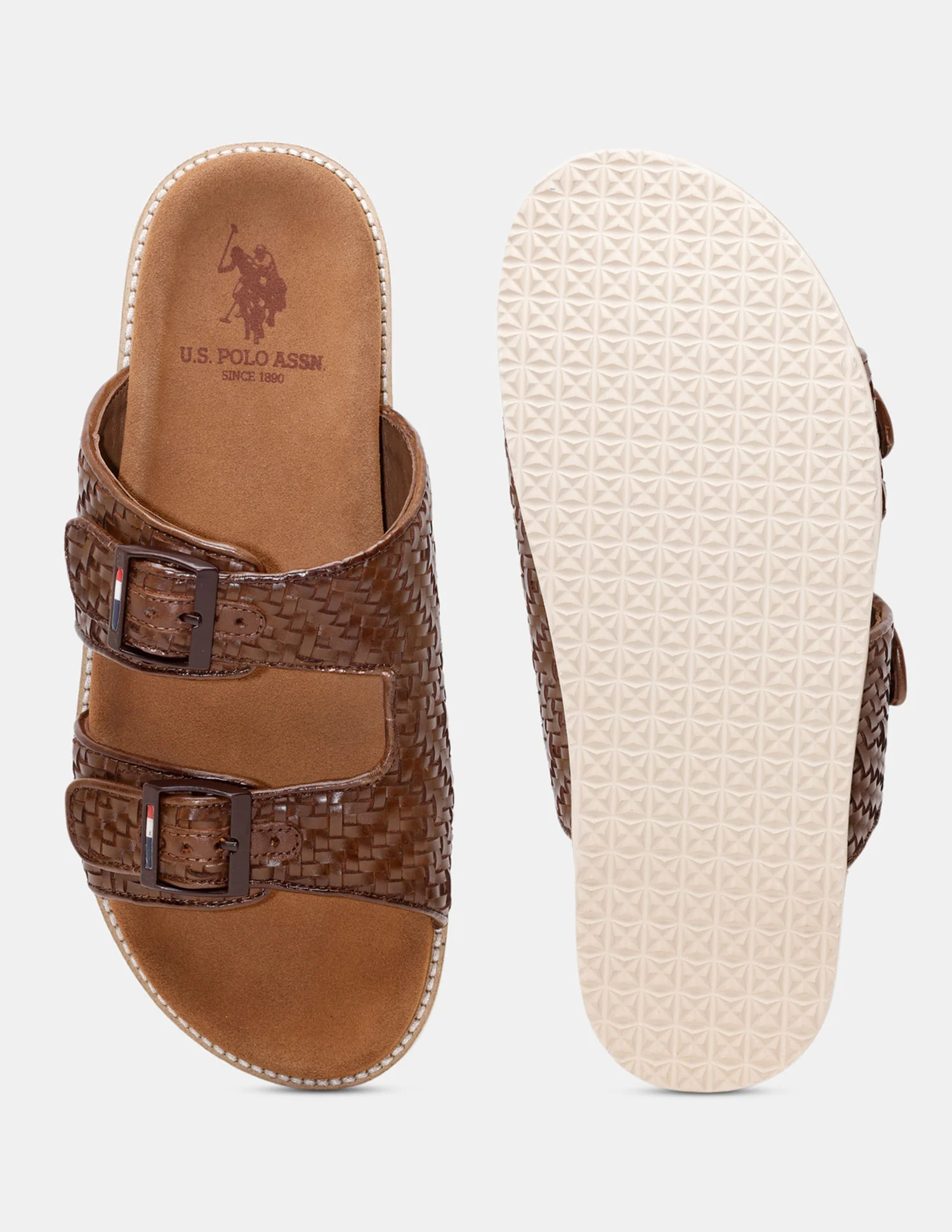 Men Miley Double Strap Flip Flops - Image 5