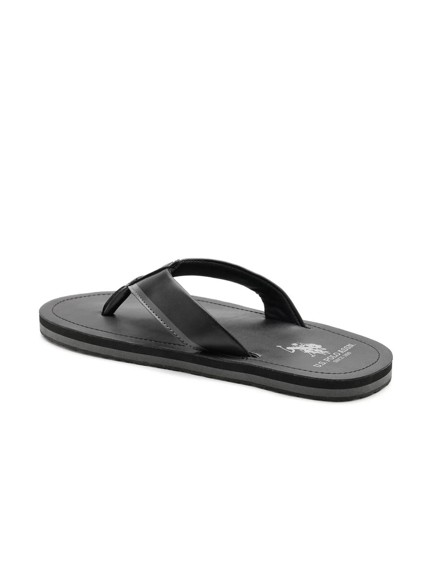 Men Musa Solid Flip Flops - Image 3