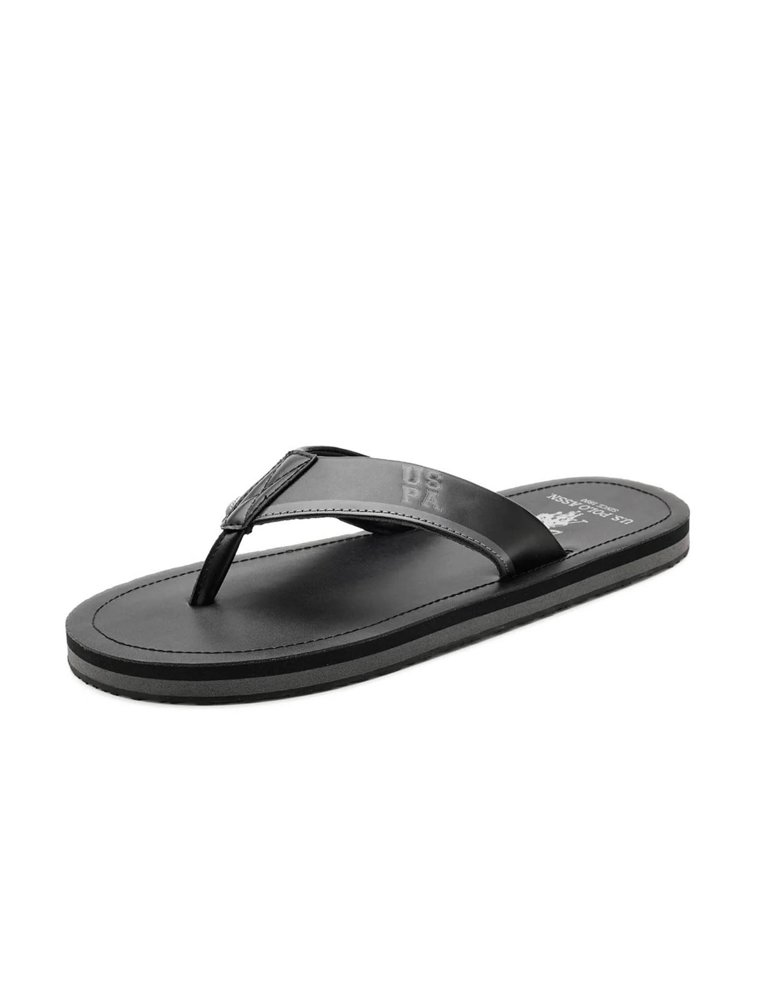 Men Musa Solid Flip Flops - Image 5