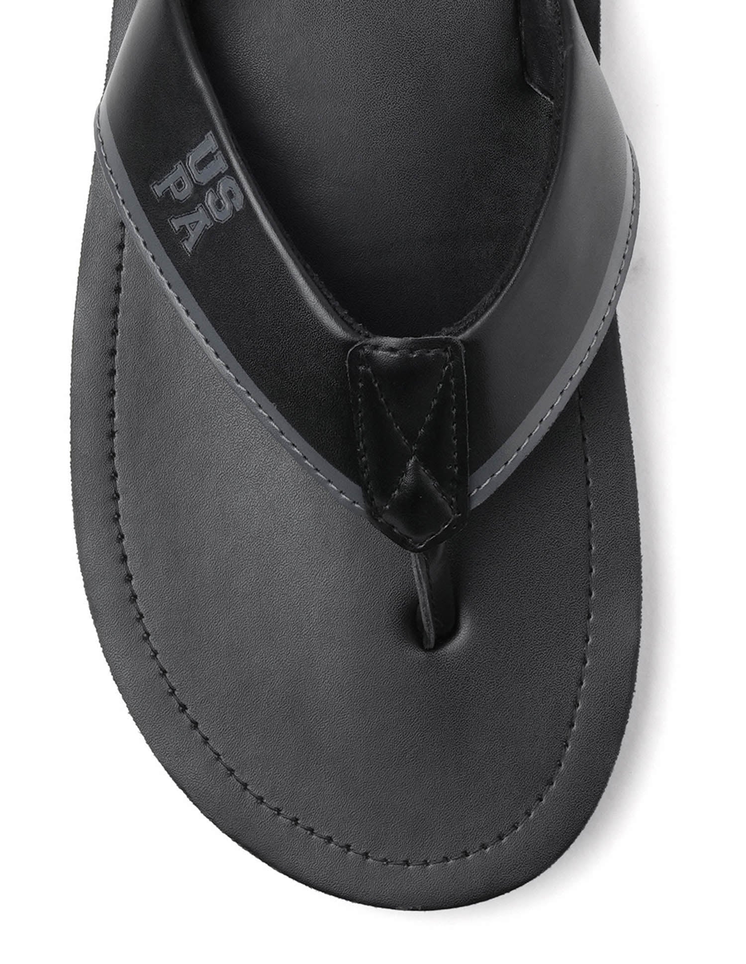 Men Musa Solid Flip Flops - Image 7
