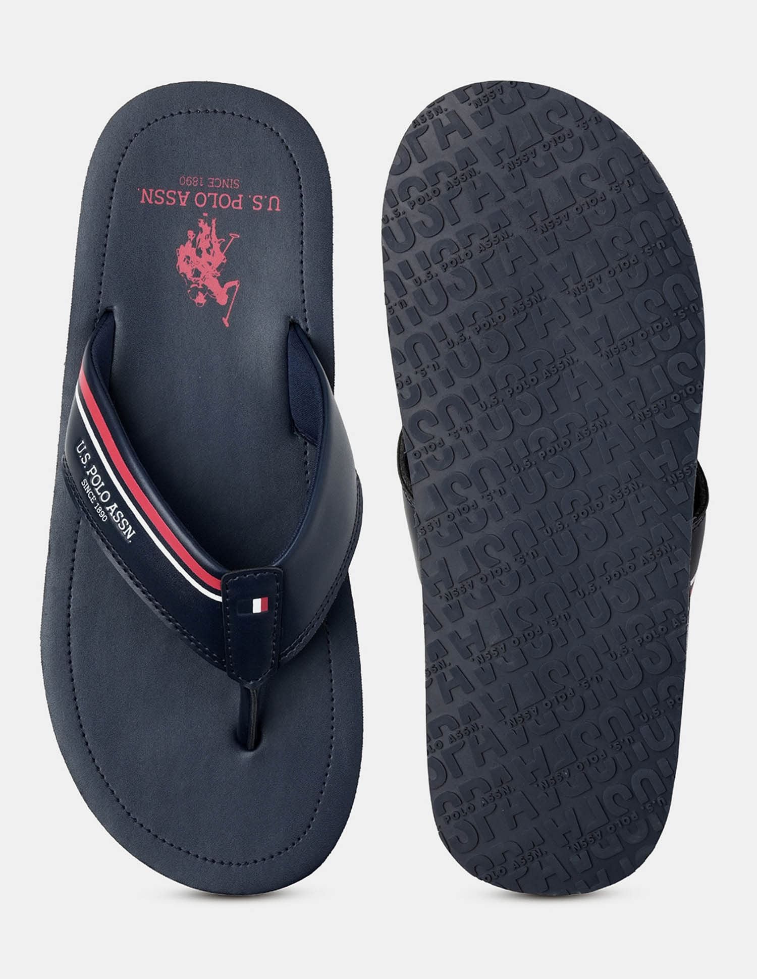 Men Nesta Striped Flip Flops - Image 5
