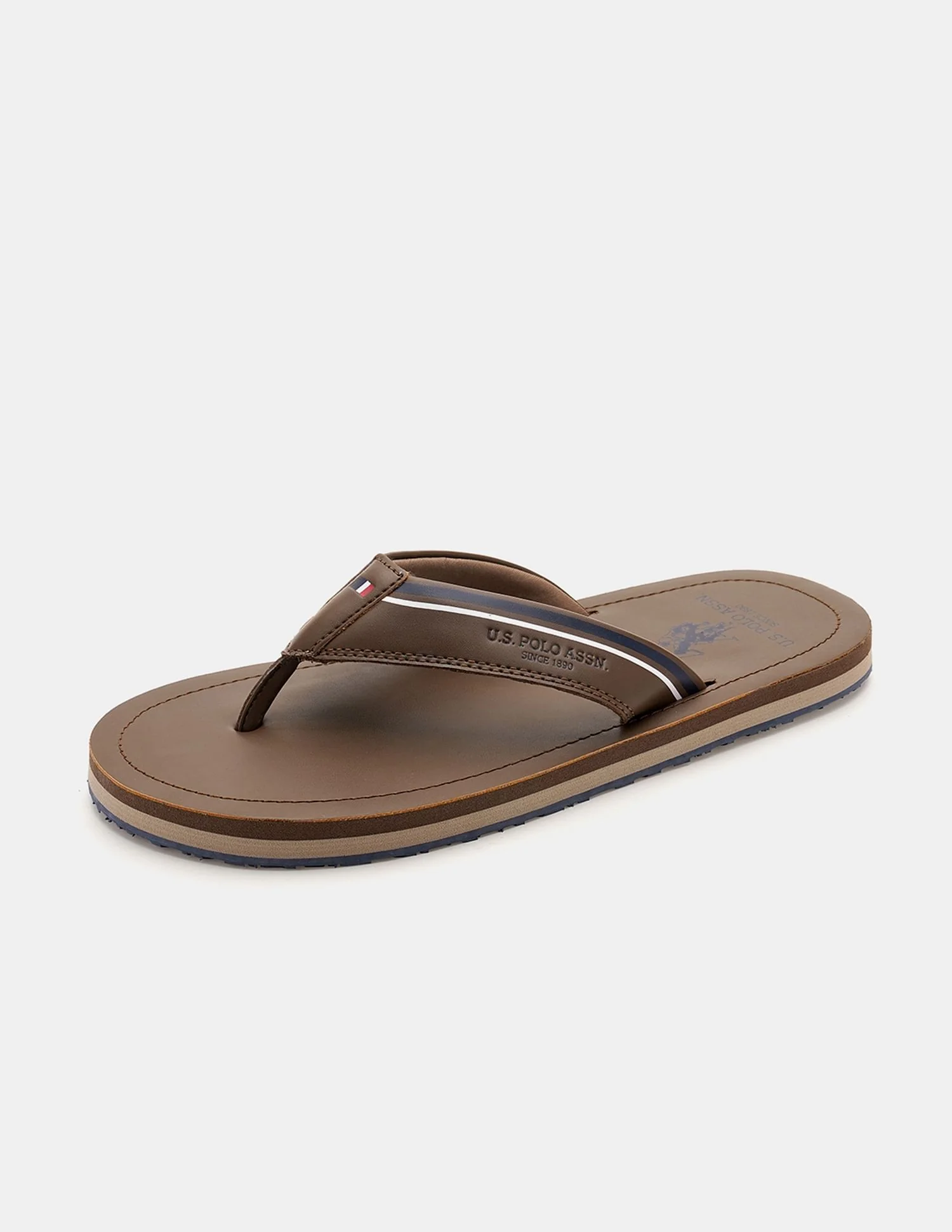 Men Nesta Striped Flip Flops - Image 6