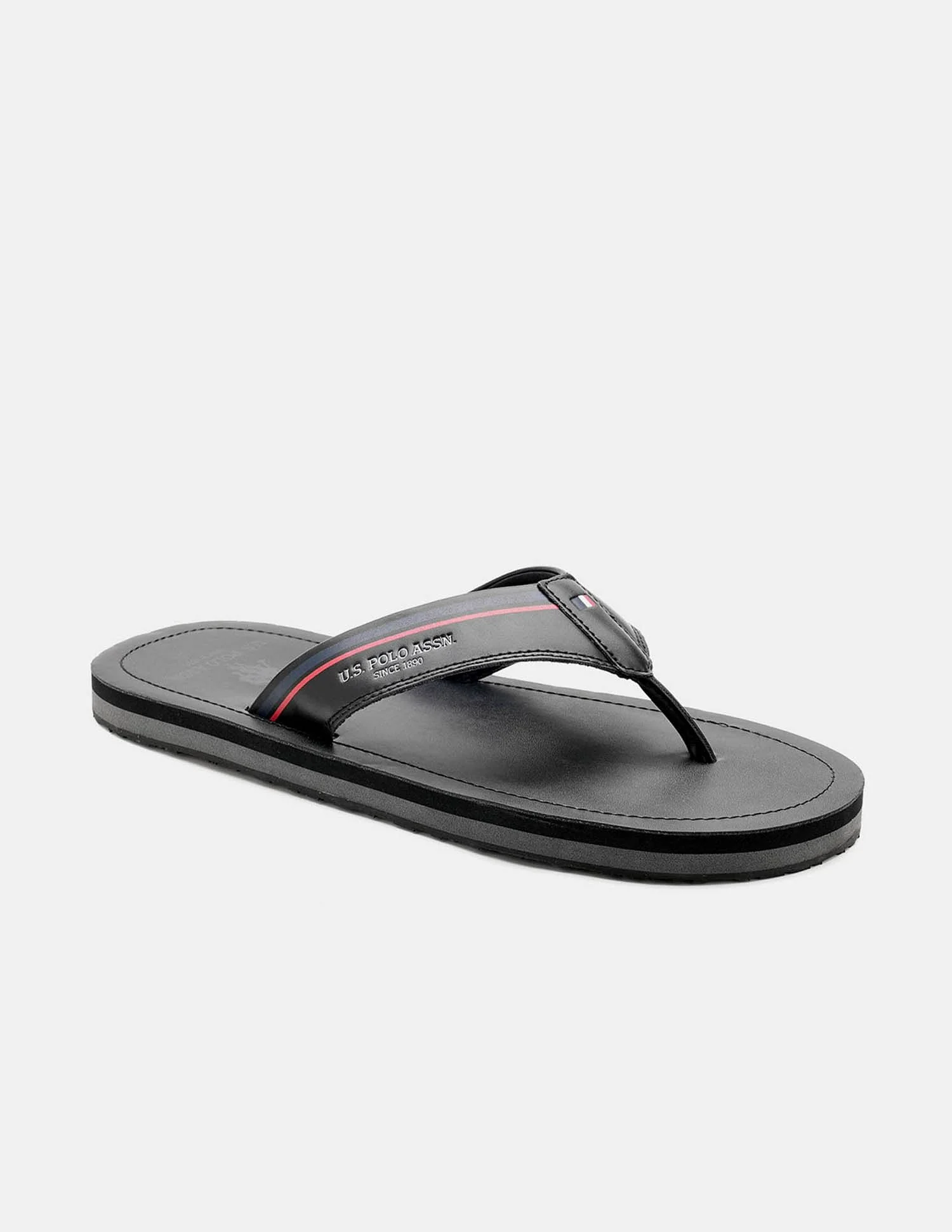 Men Nesta Striped Flip Flops - Image 2