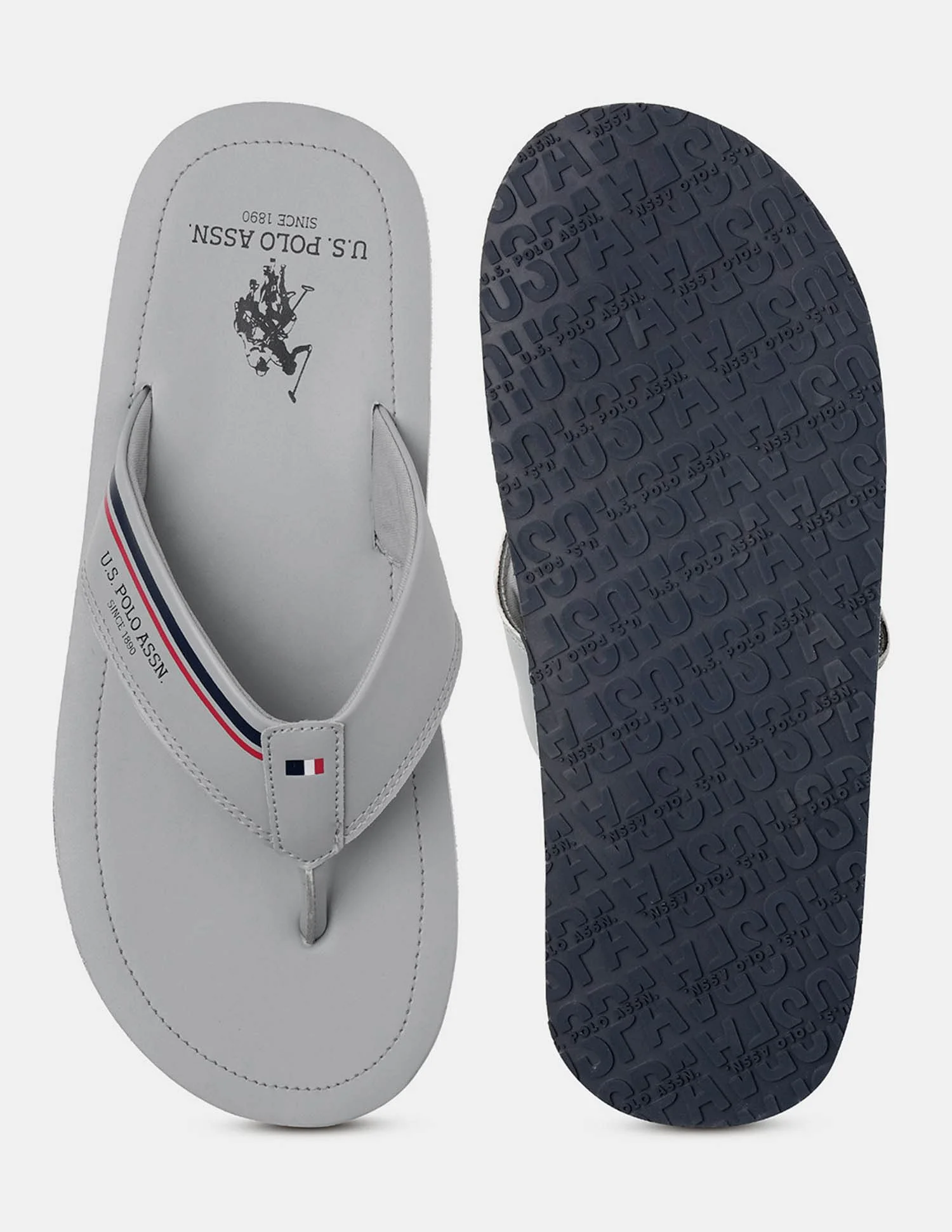 Men Nesta Striped Flip Flops - Image 5