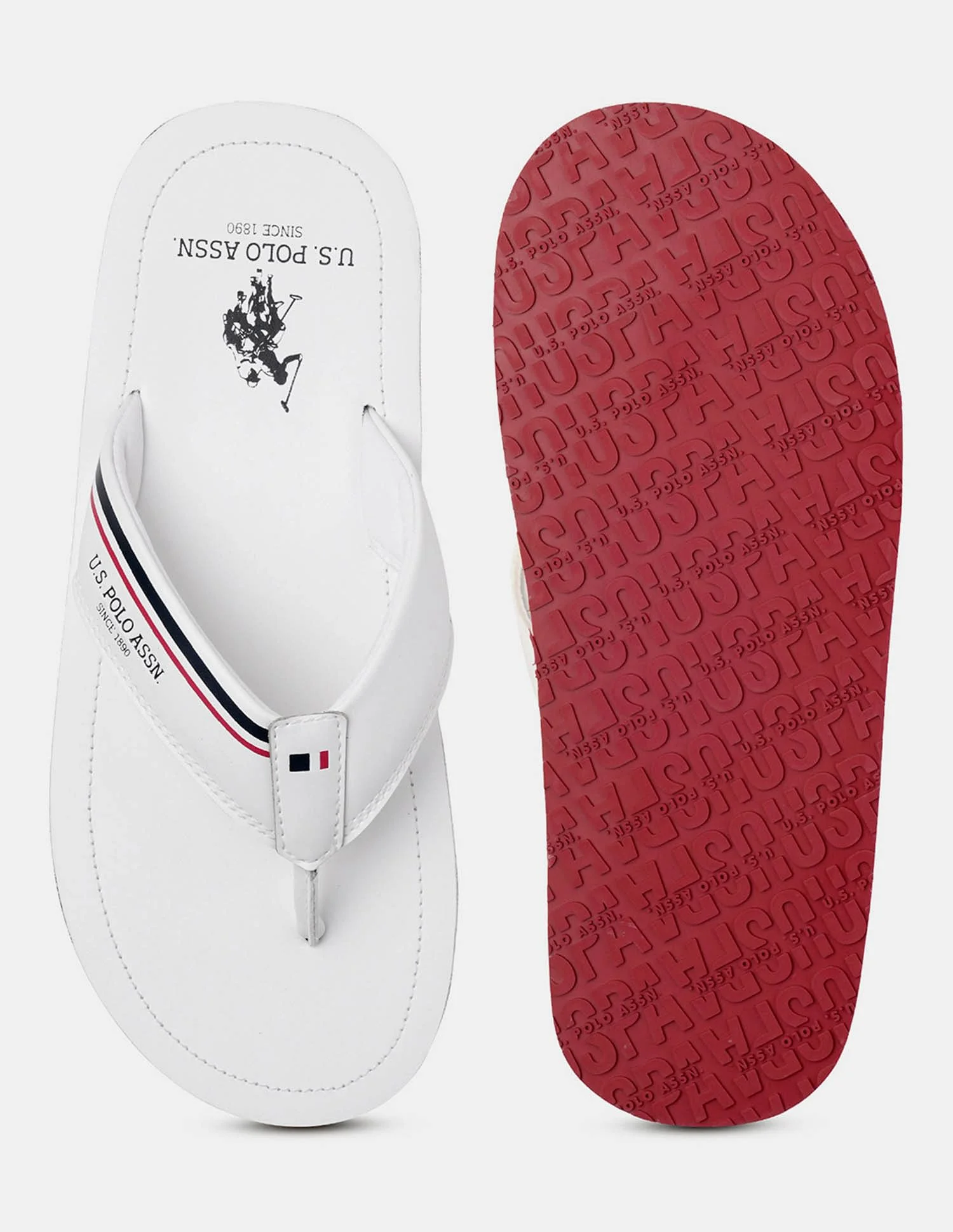Men Nesta Striped Flip Flops - Image 5
