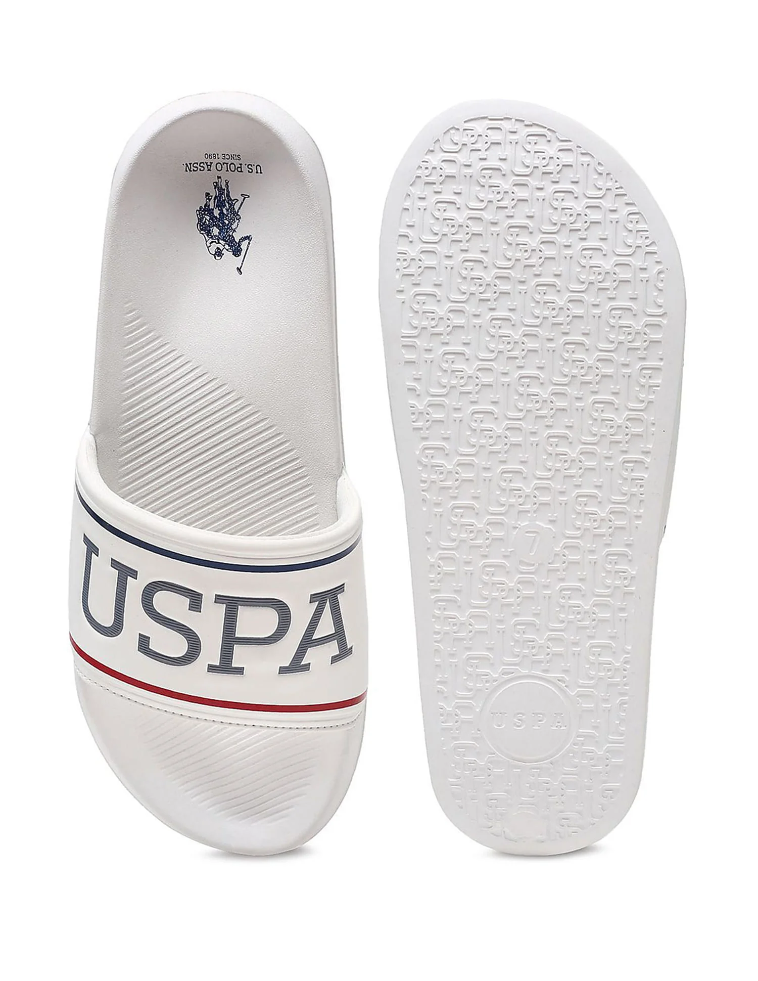 Men Open Toe Logo Cloyee 6.0 Slides - Image 6