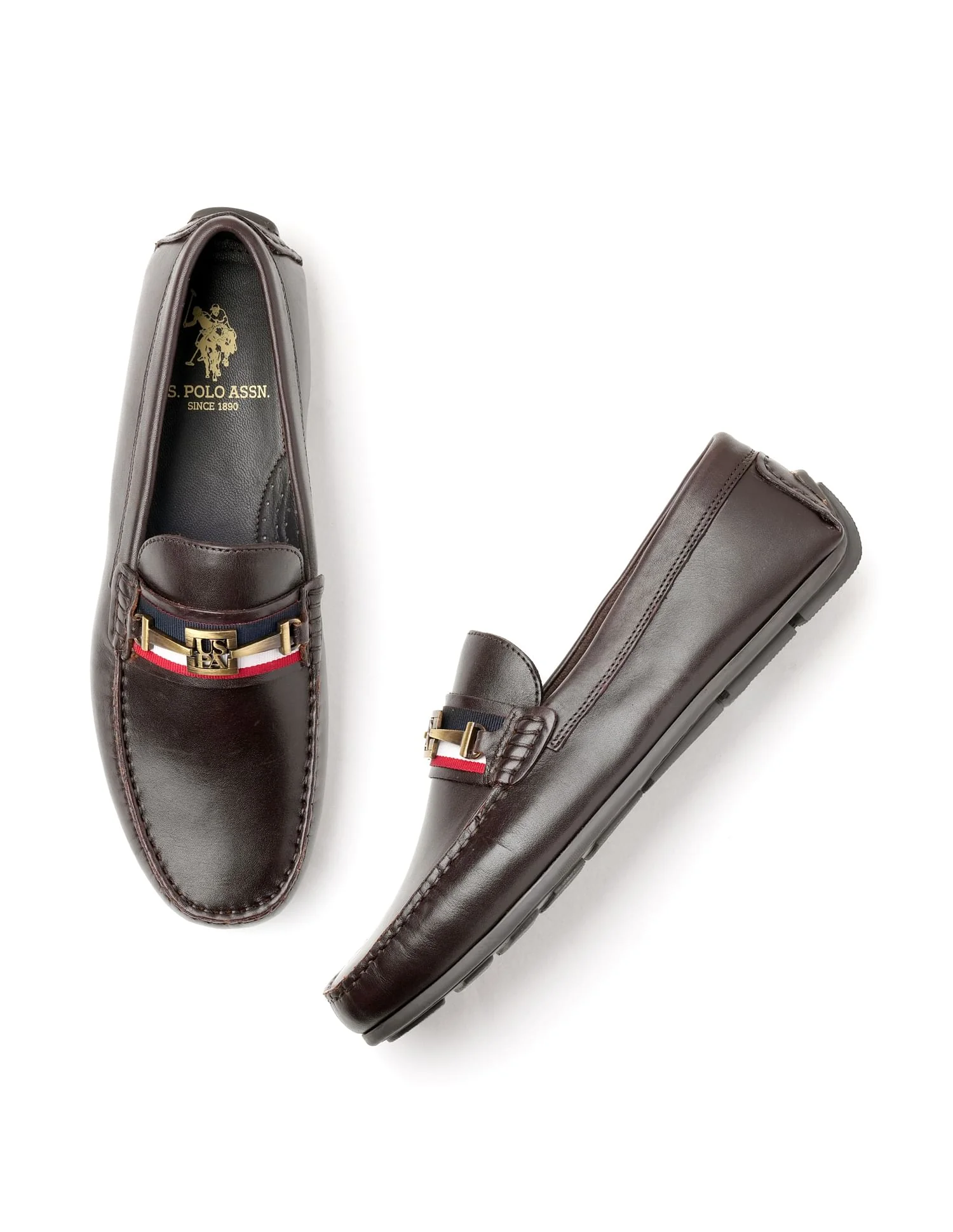 Men Patra Solid Loafers - Image 3