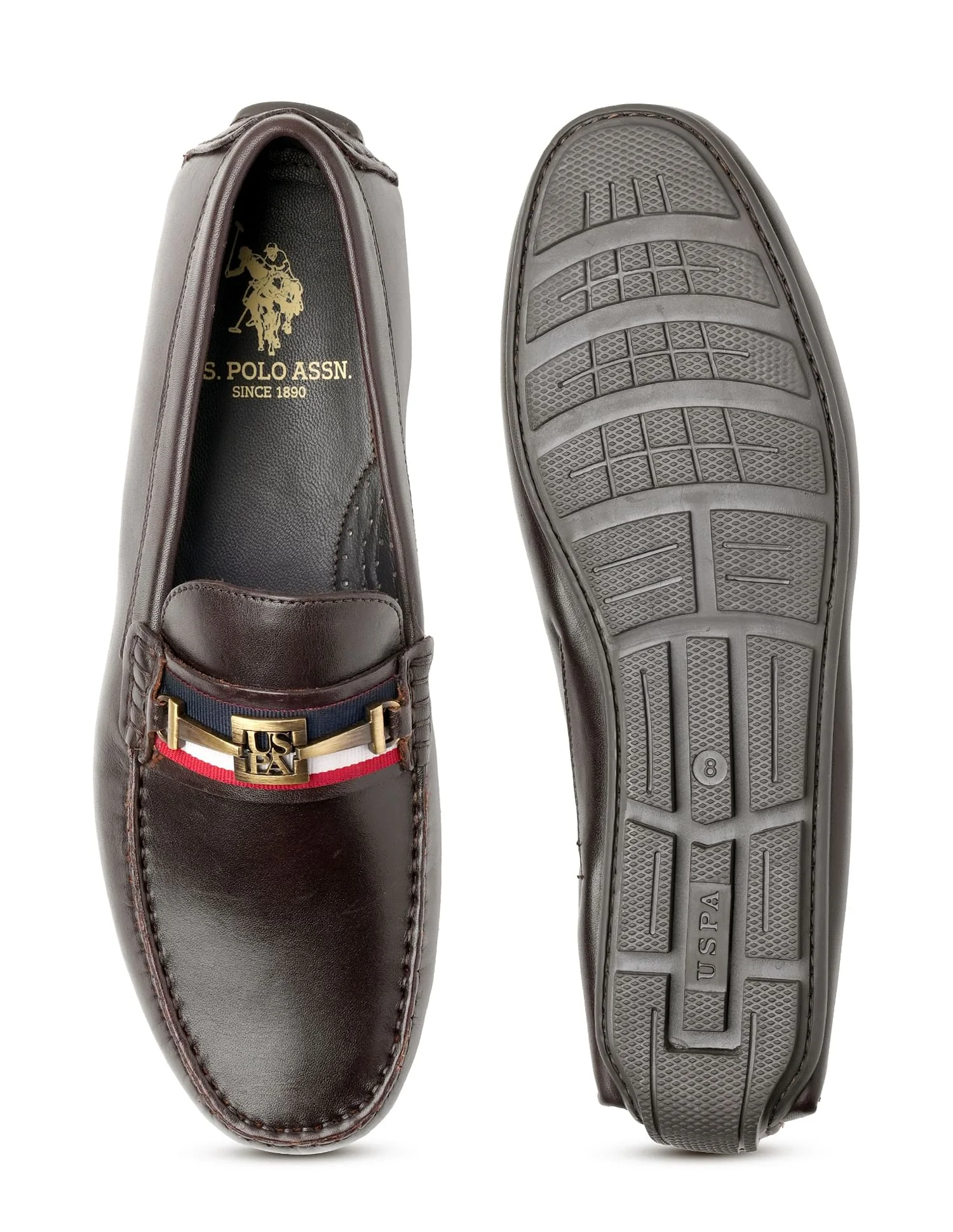 Men Patra Solid Loafers - Image 6