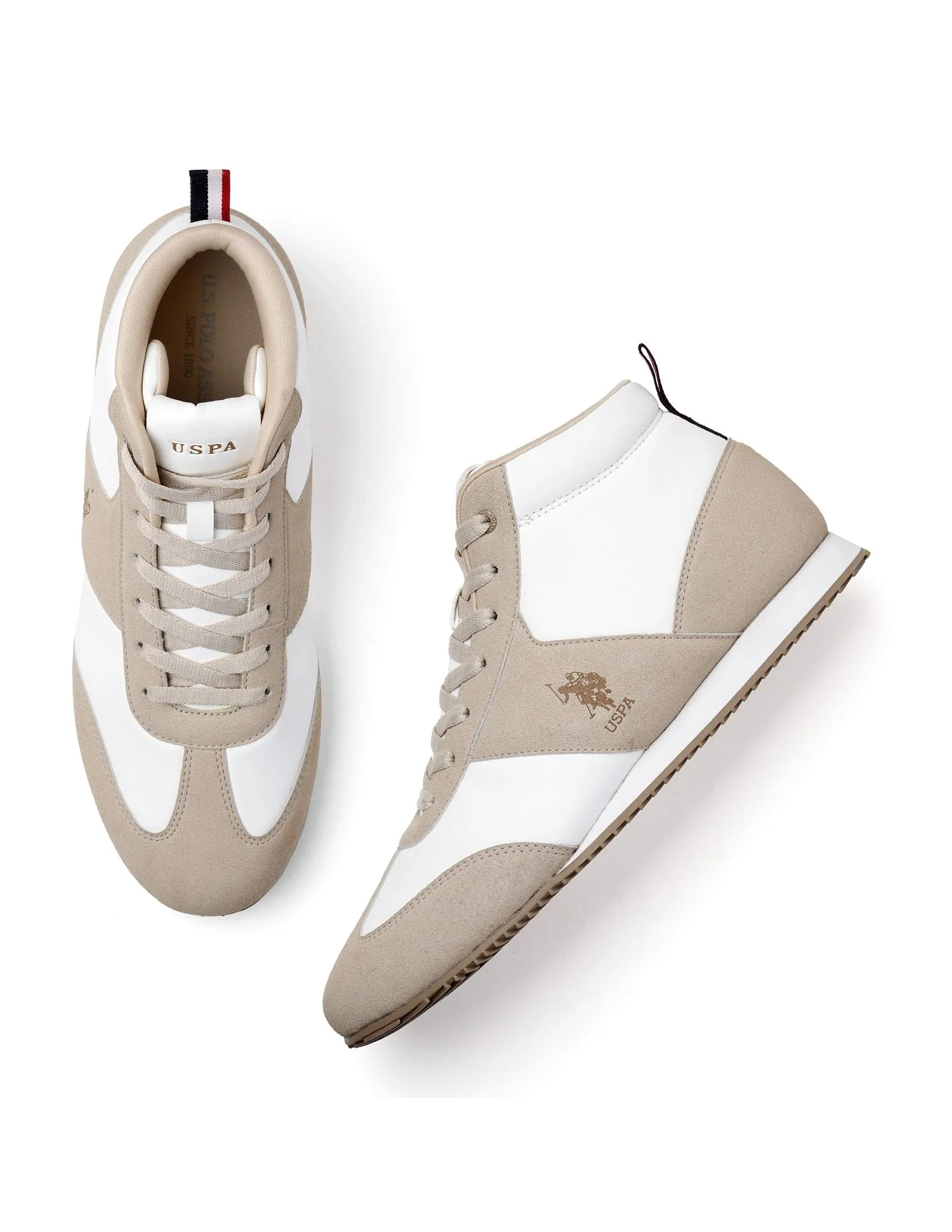 Men Rano Suede Colourblocked Sneakers - Image 3