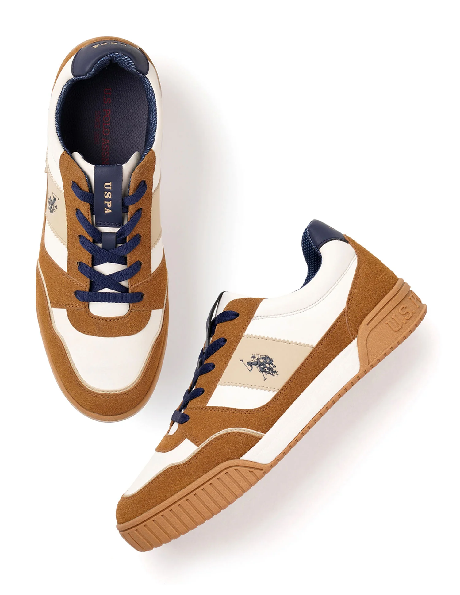 Men Rever Colourblocked Sneakers - Image 3
