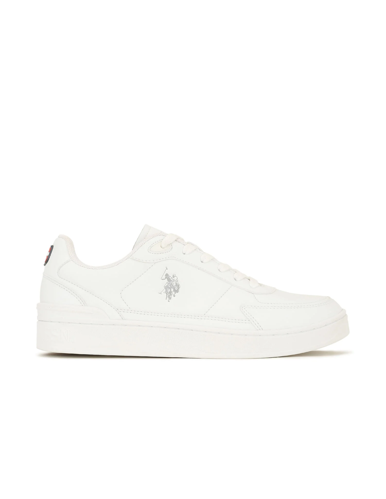 Men Round Toe Crest Sneakers - Image 4