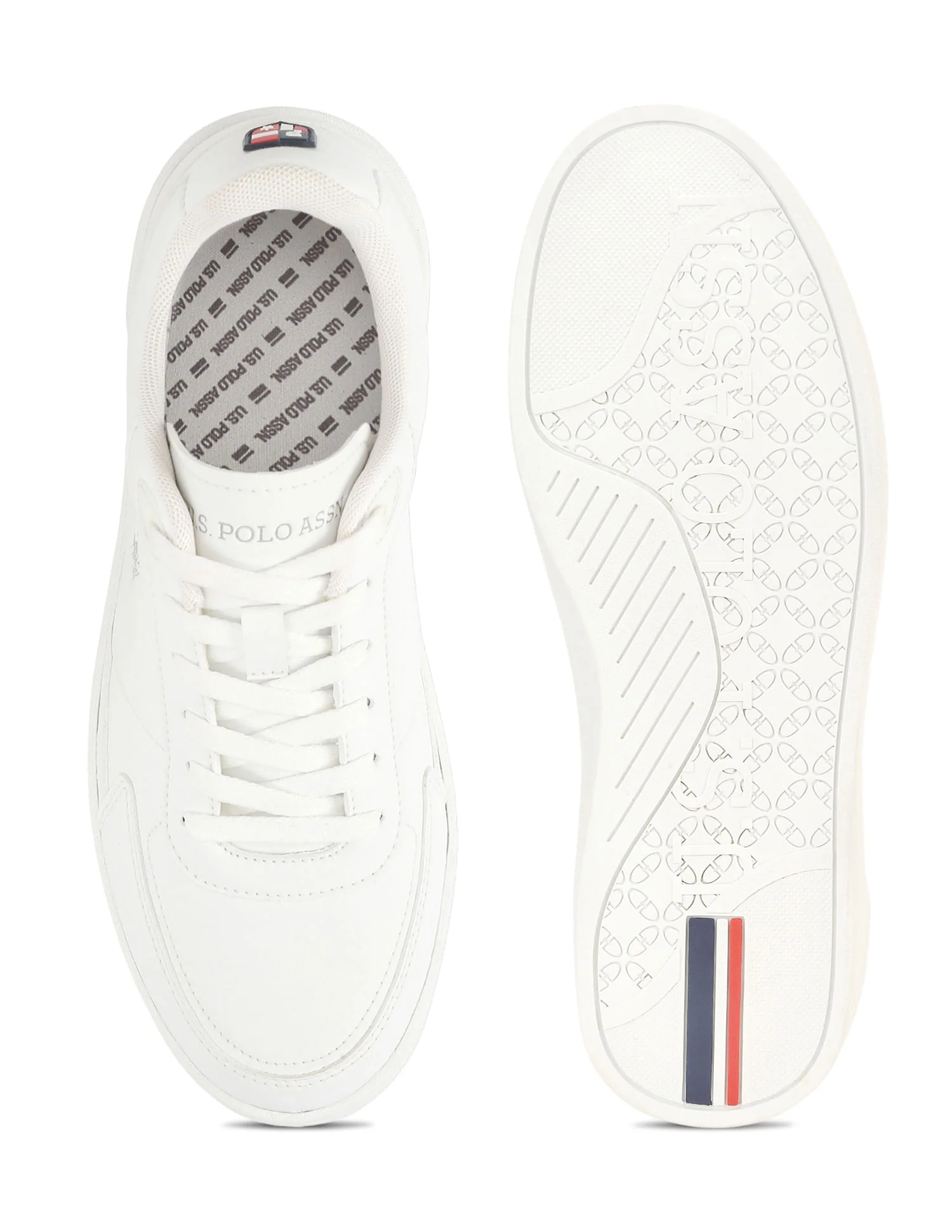 Men Round Toe Crest Sneakers - Image 5