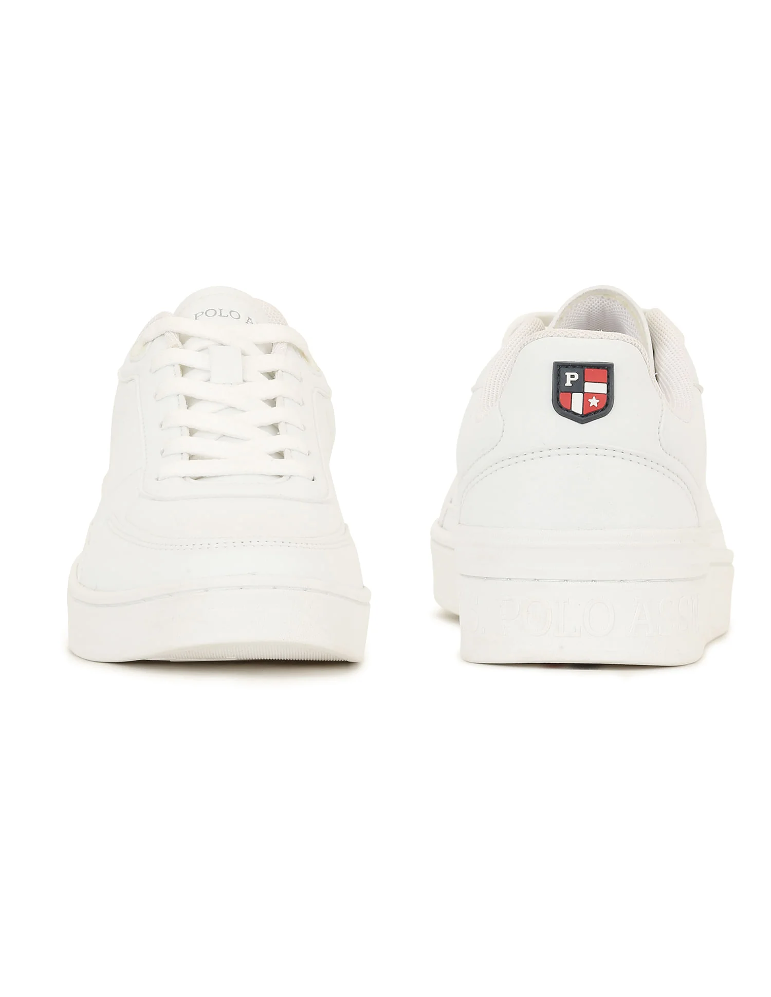 Men Round Toe Crest Sneakers - Image 7