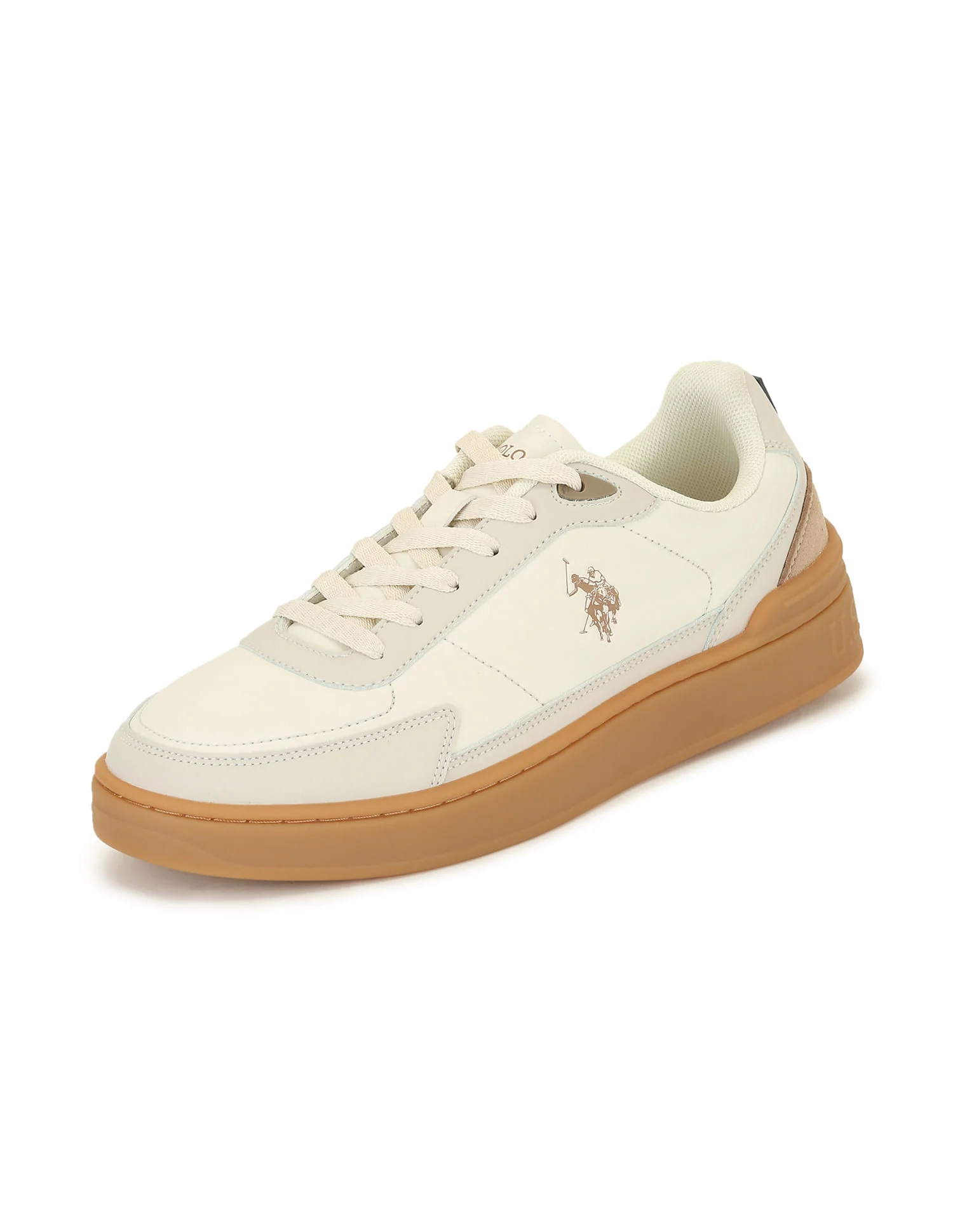 Men Round Toe Crest Sneakers - Image 6