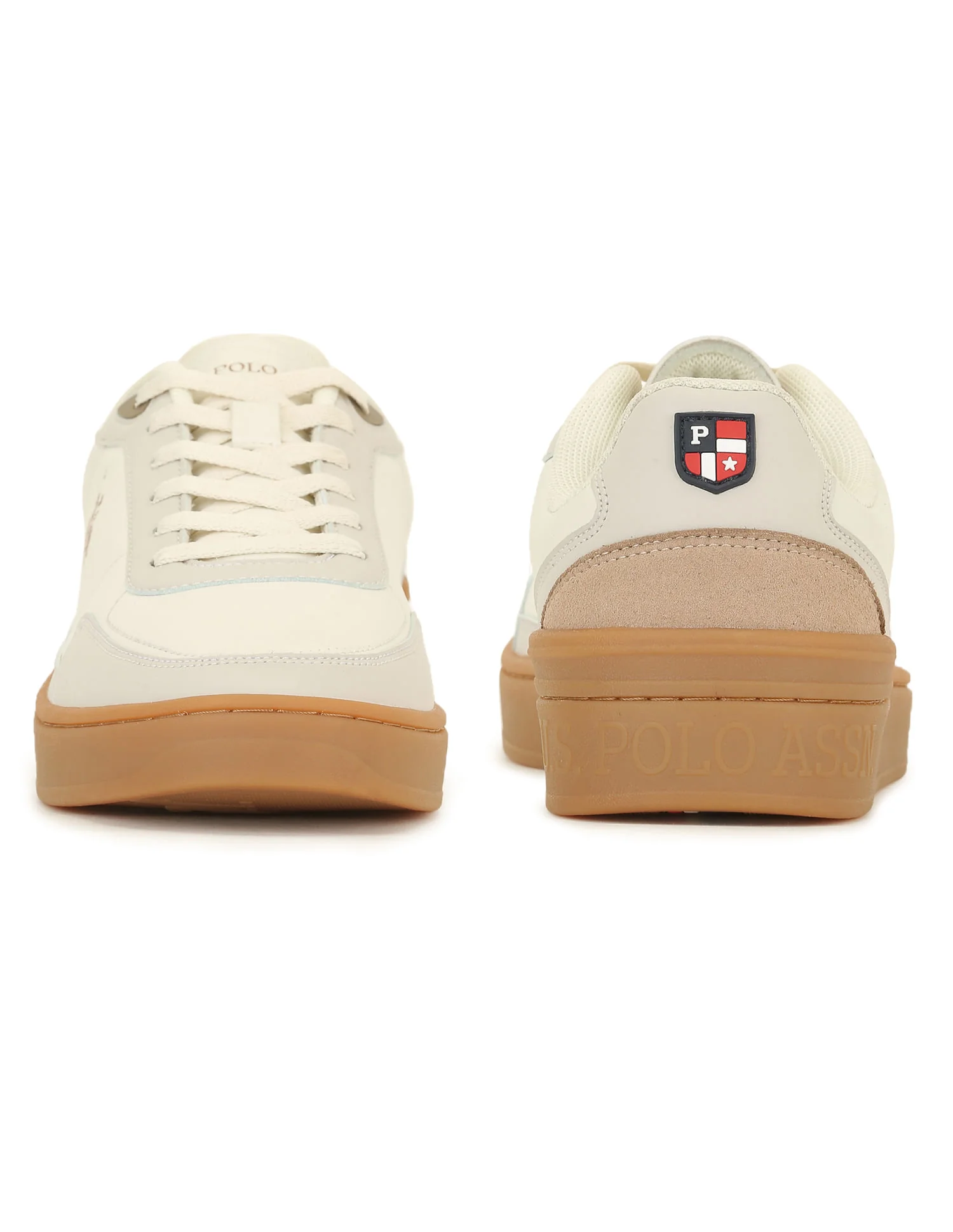 Men Round Toe Crest Sneakers - Image 7