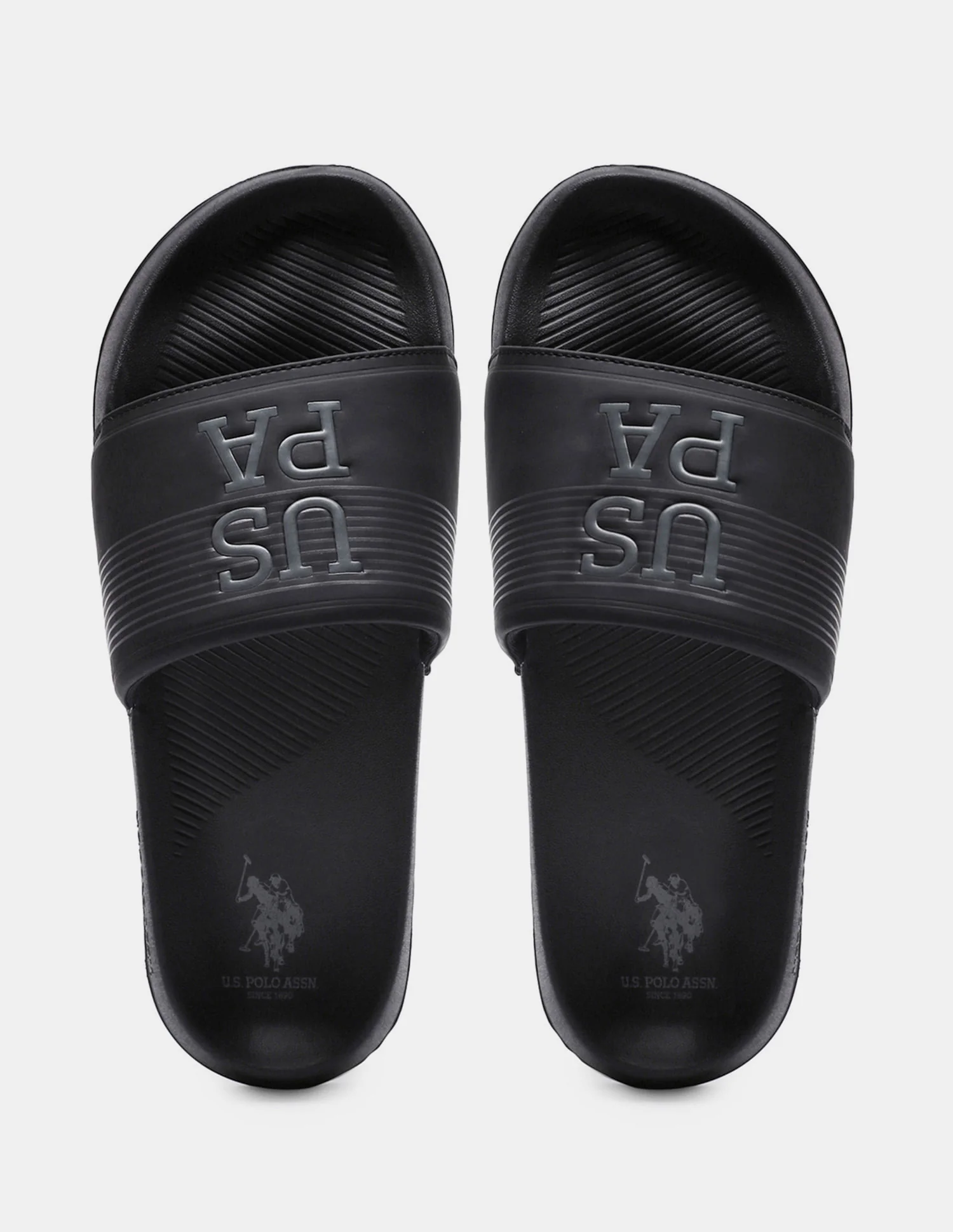 Men Striped Artax Sliders - Image 2