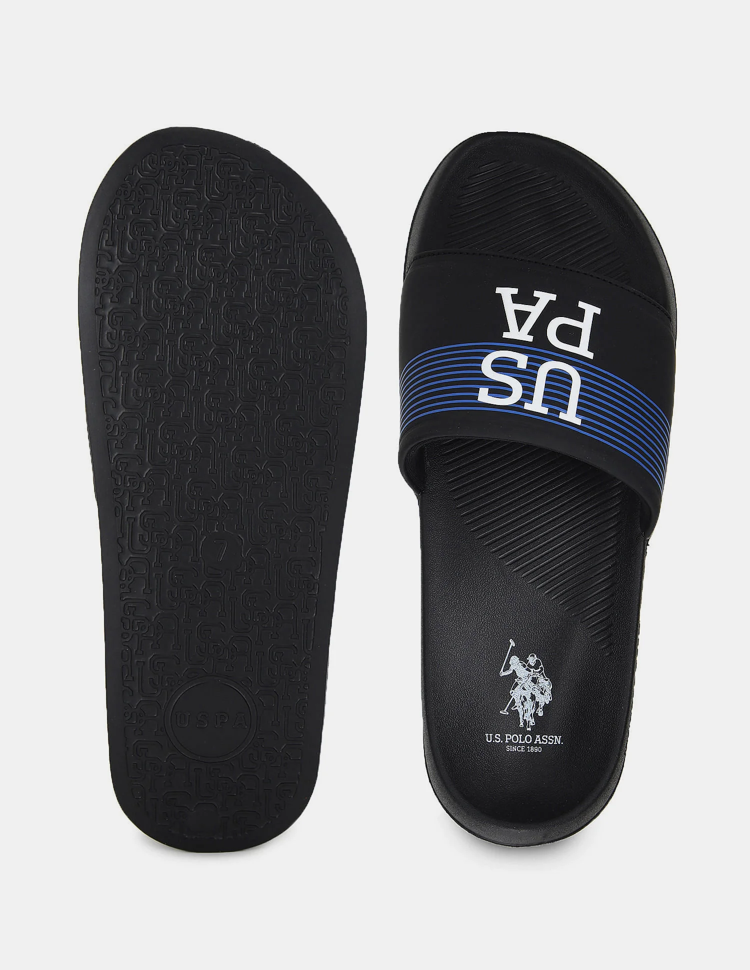 Men Striped Artax Sliders - Image 5